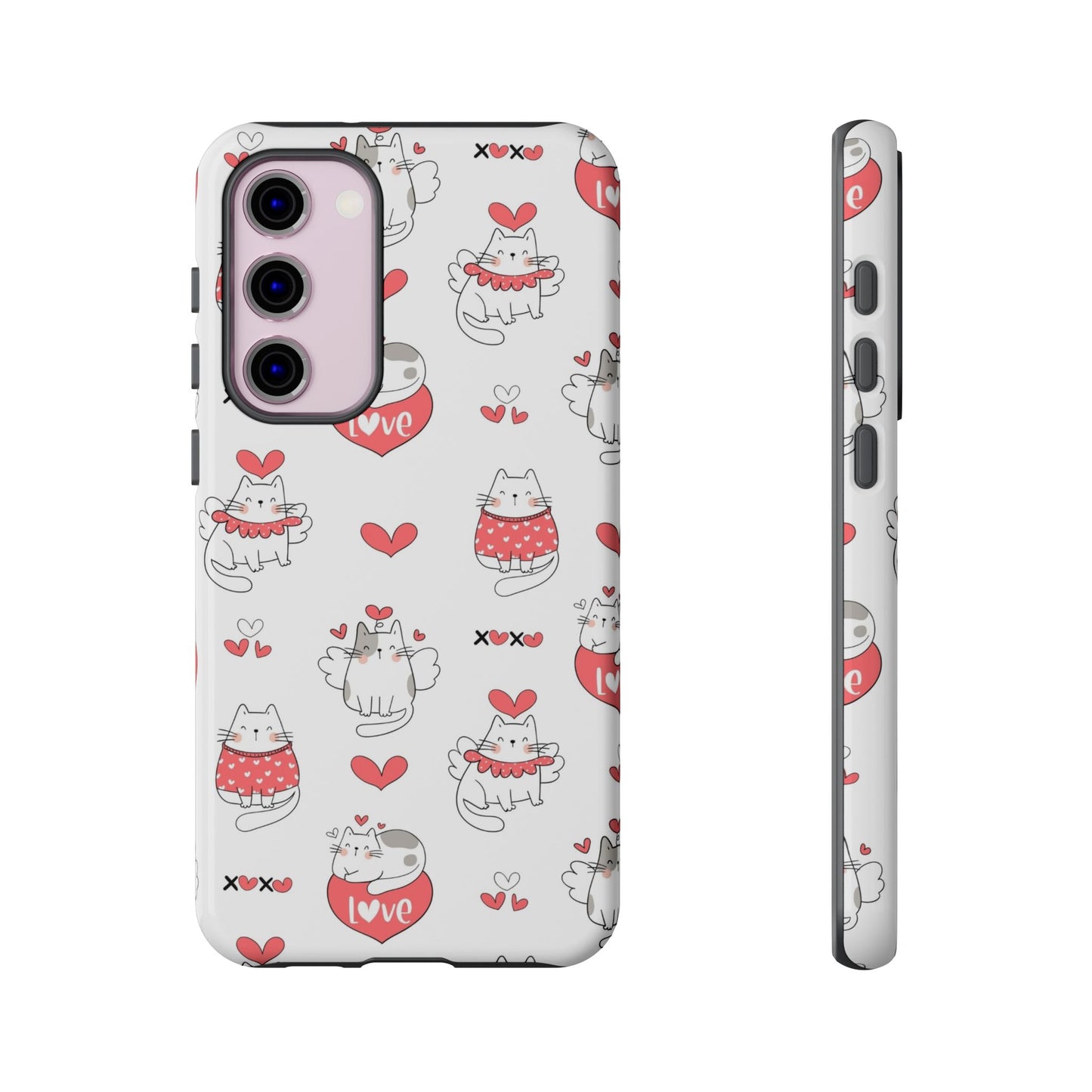 Durable Tough Phone Case, Trendy Glossy Cover, Stylish Cute Design, Perfect for Smartphone Protection