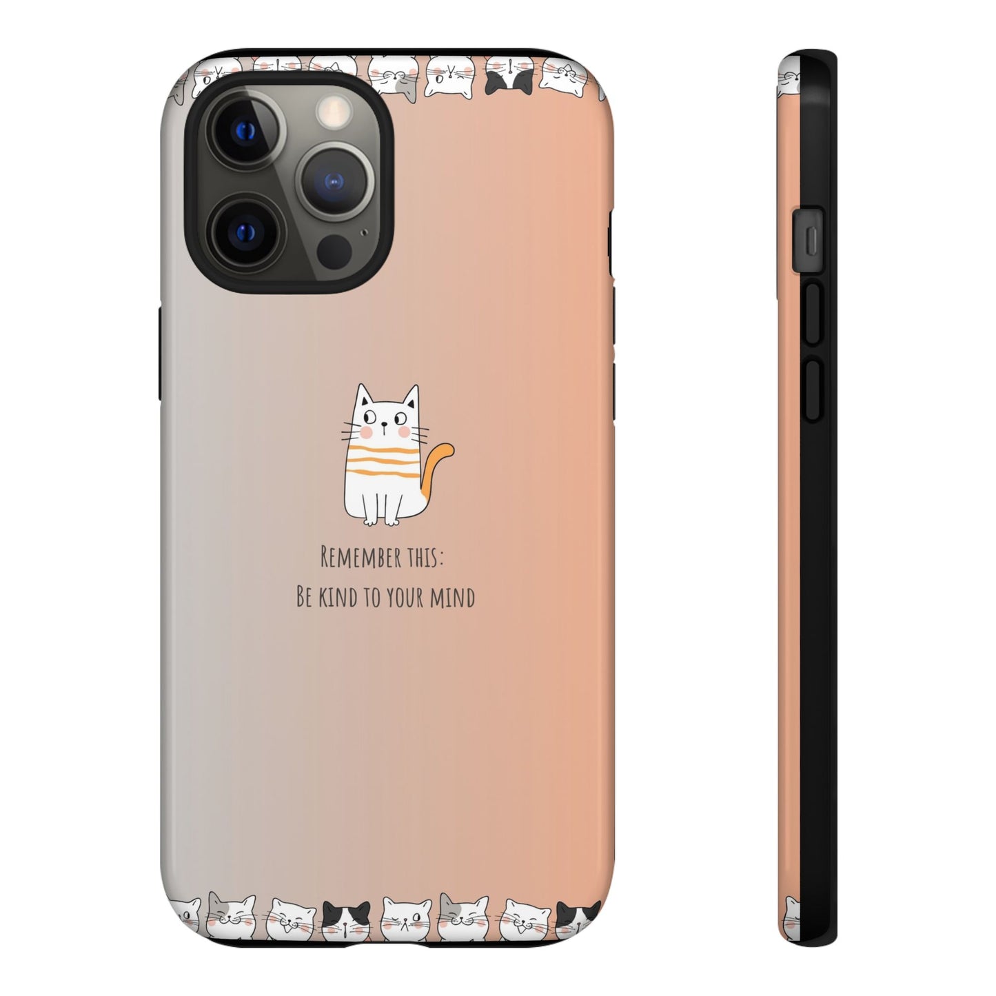 Durable Tough Phone Case, Cute Stylish Design, Glossy Trendy Cover for Smartphone Protection
