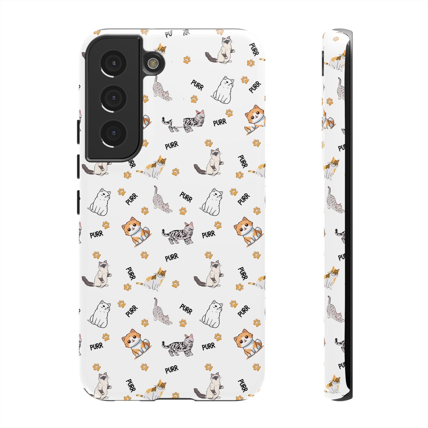 Tough Phone Case, Glossy Finish, Trendy and Cute, Durable Smartphone Protection for Daily Us