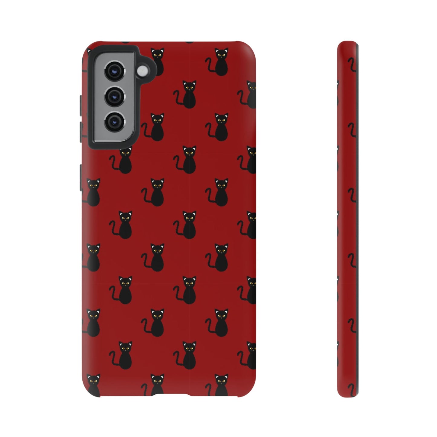 Tough Phone Case, Cute Glossy Finish, Trendy Durable Design, Stylish Cover for Smartphone Protection