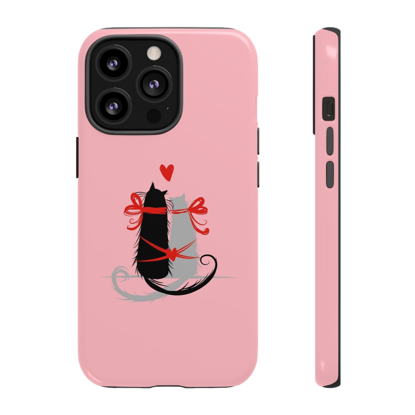 Cute Tough Phone Case, Trendy Glossy Finish, Durable and Fashionable, Stylish Everyday Cover, Smartphone Protection