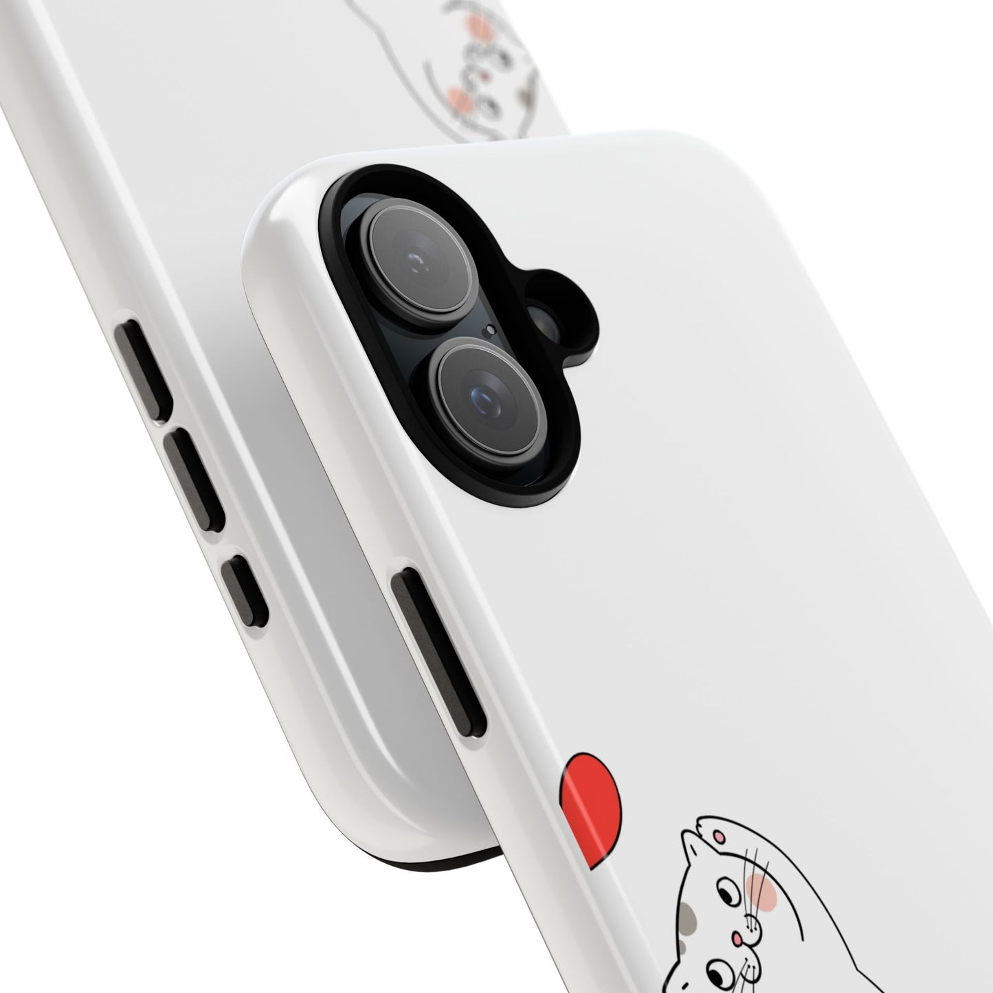Tough Phone Case, Cute and Stylish Design, Durable Glossy Finish, Trendy Smartphone Protection for Daily Use