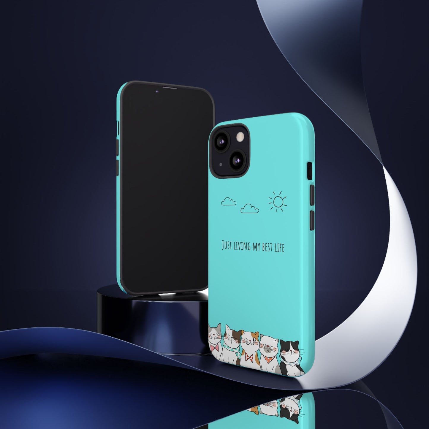 Durable Tough Phone Case, Stylish Trendy Glossy Finish, Cute Design for Smartphone Protection