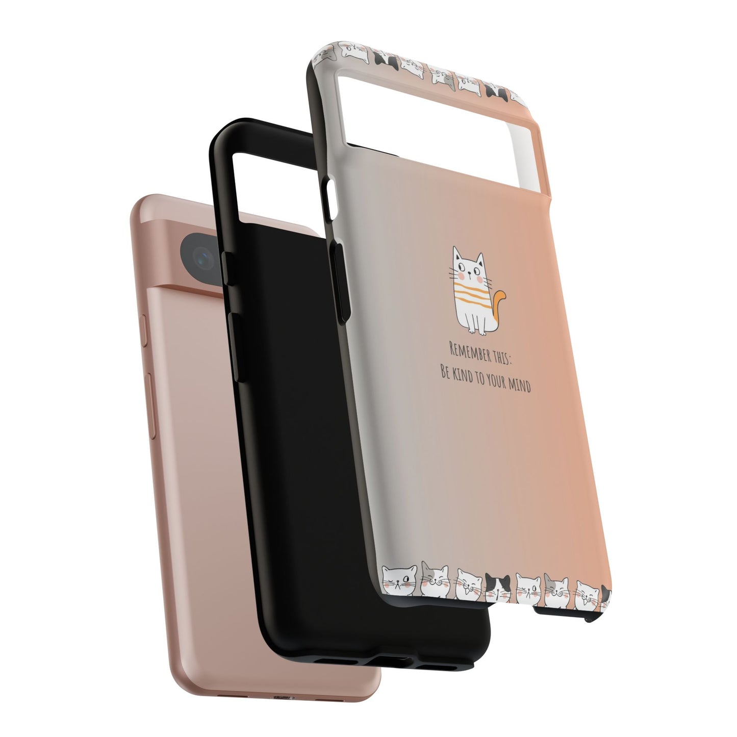 Durable Tough Phone Case, Cute Stylish Design, Glossy Trendy Cover for Smartphone Protection