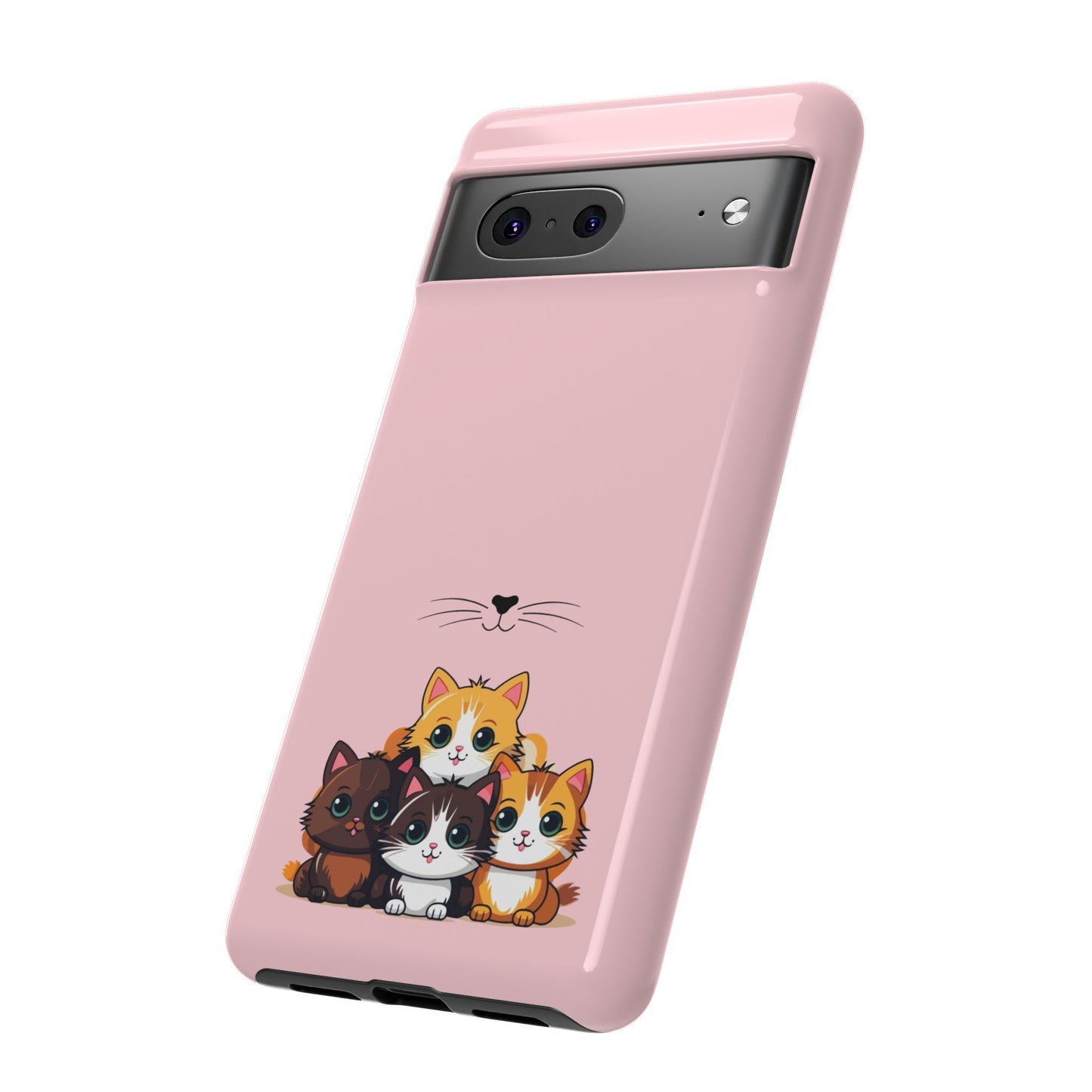 Durable Tough Phone Case, Glossy Stylish Finish, Trendy and Cute Design, Fashionable Everyday Smartphone Cover