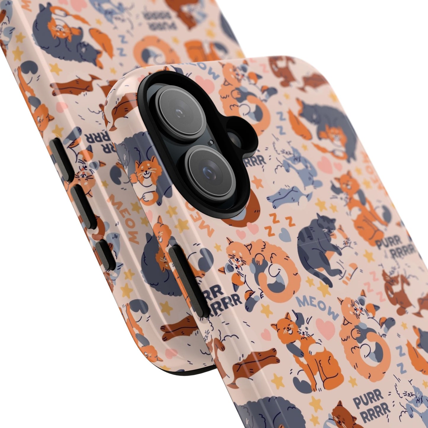 Durable Tough Phone Case, Trendy Cute Glossy Design, Stylish Smartphone Protection for Everyday Use