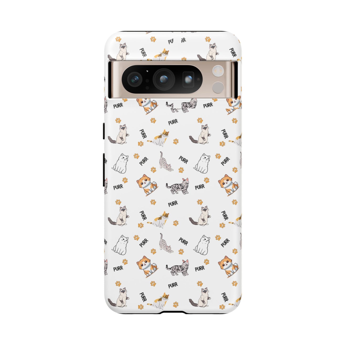 Tough Phone Case, Glossy Finish, Trendy and Cute, Durable Smartphone Protection for Daily Us