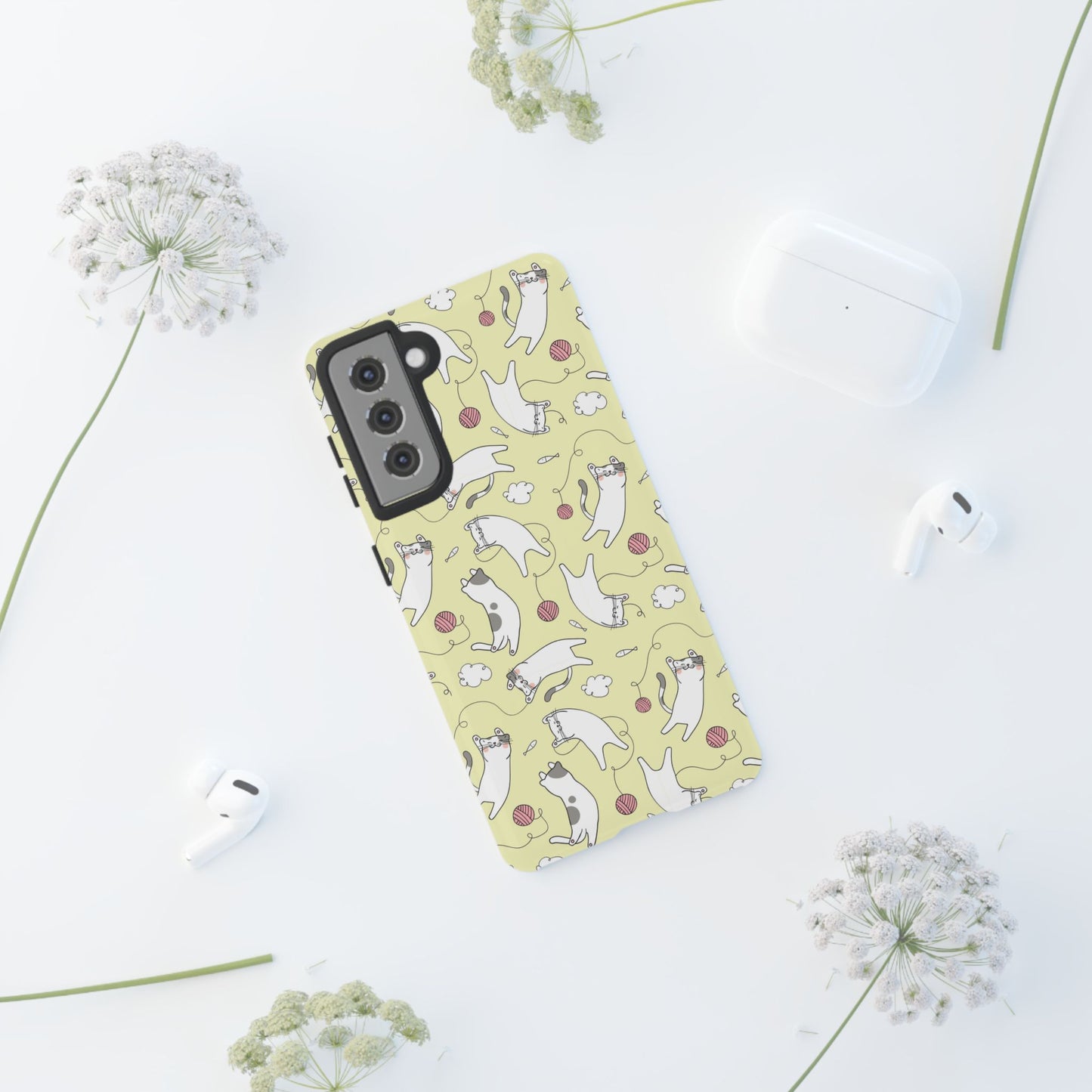 Durable Tough Phone Case, Cute Glossy Cover, Stylish and Trendy Smartphone Protection for Daily Use