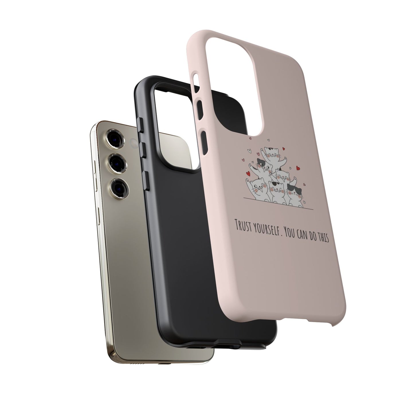 Tough Phone Case, Stylish Glossy Finish, Durable Design, Cute and Trendy Cover for Smartphones
