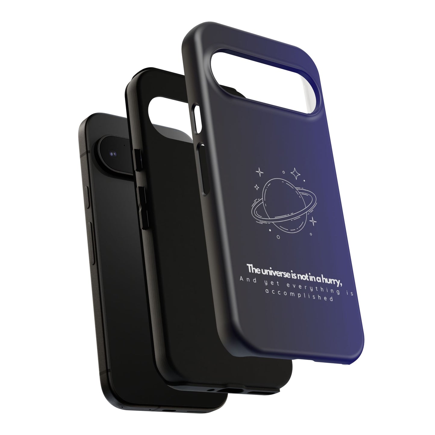 Inspirational Phone Case - 'The Universe is Not in a Hurry'