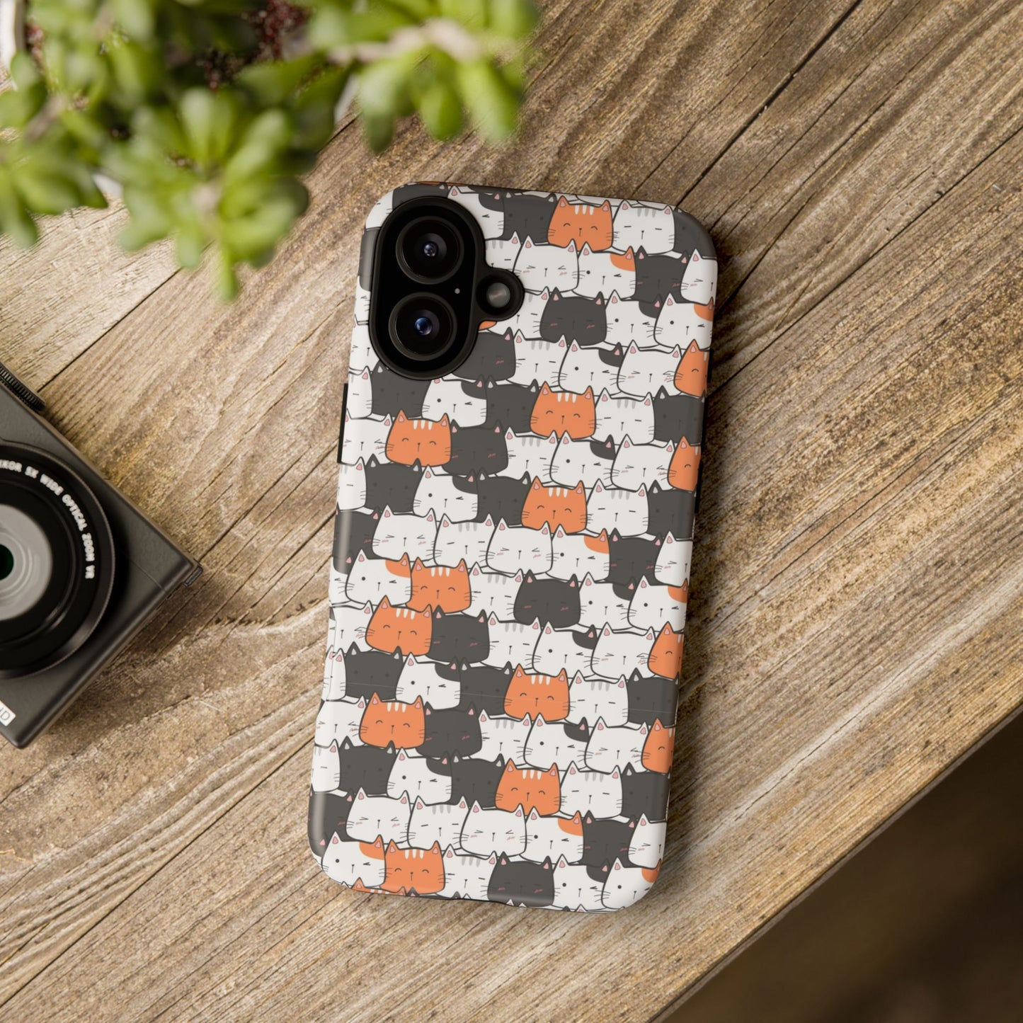 Durable Tough Phone Case, Cute and Stylish Glossy Finish, Trendy Design for Smartphone Protection