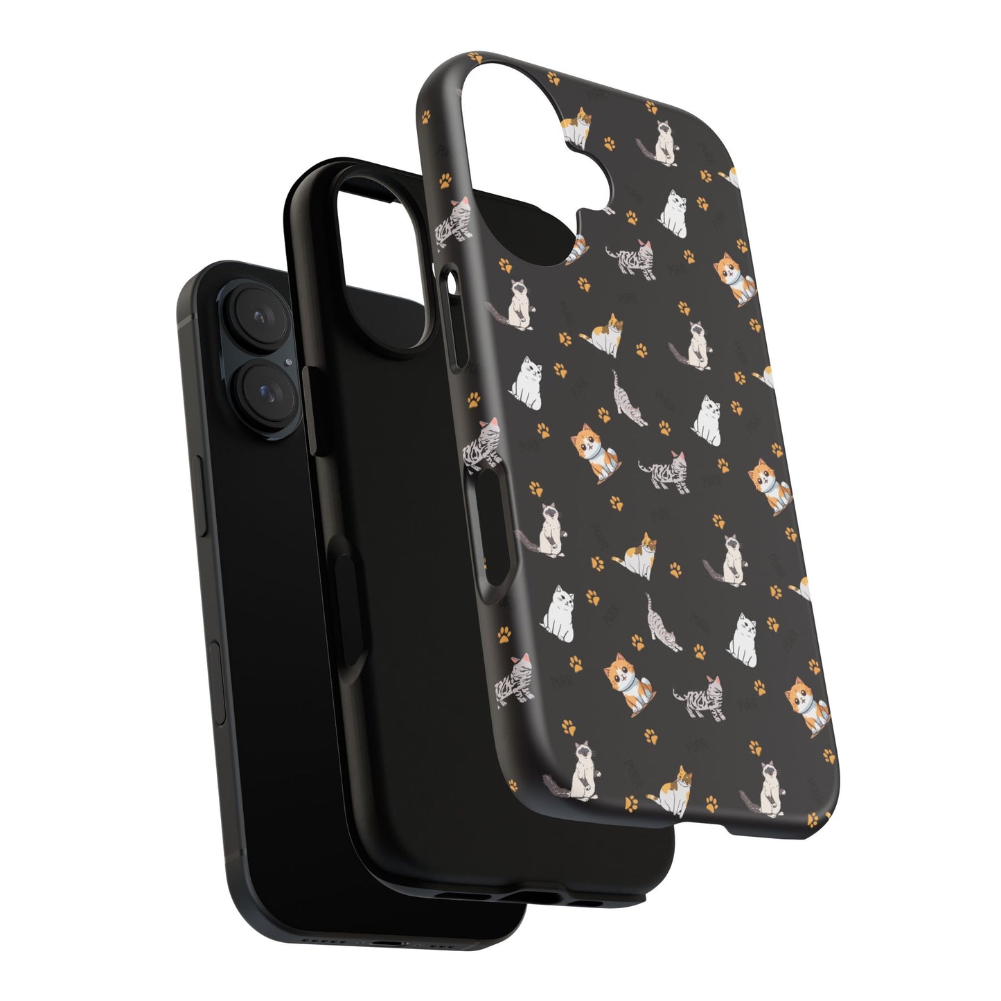 Durable Tough Phone Case, Stylish Glossy Finish, Trendy Cute Design, Everyday Protection for Smartphones