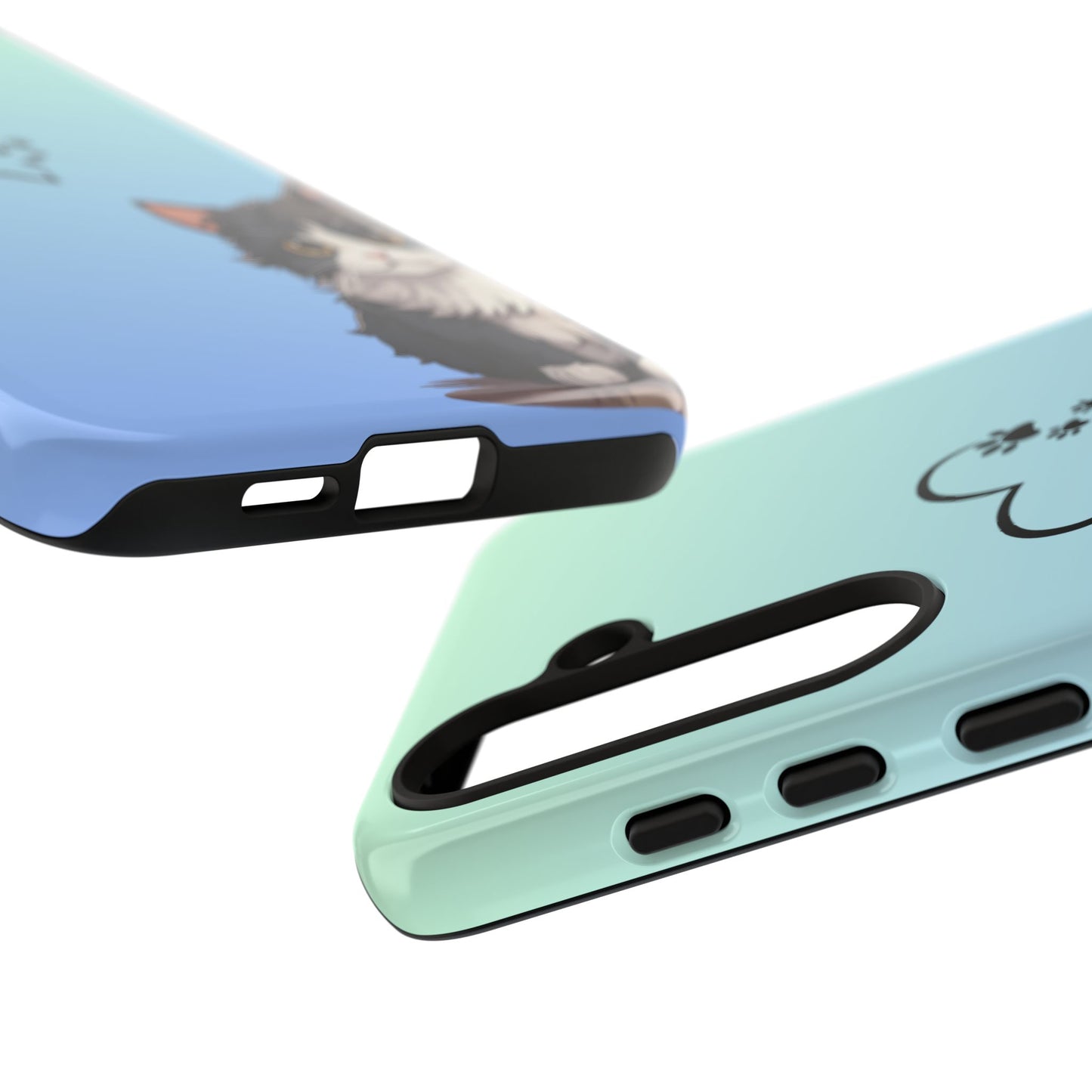 Tough Phone Case, Cute and Stylish Glossy Finish, Trendy Durable Design, Smartphone Protection
