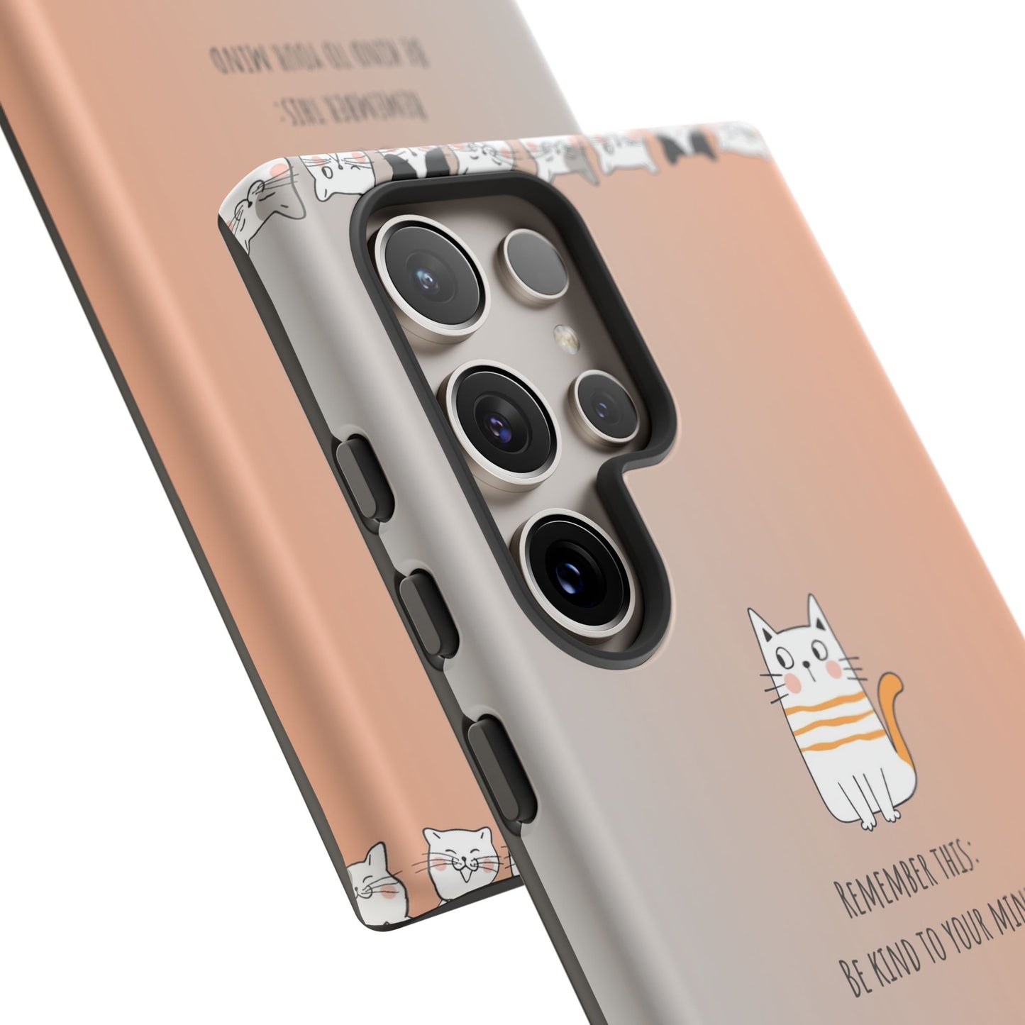Durable Tough Phone Case, Cute Stylish Design, Glossy Trendy Cover for Smartphone Protection
