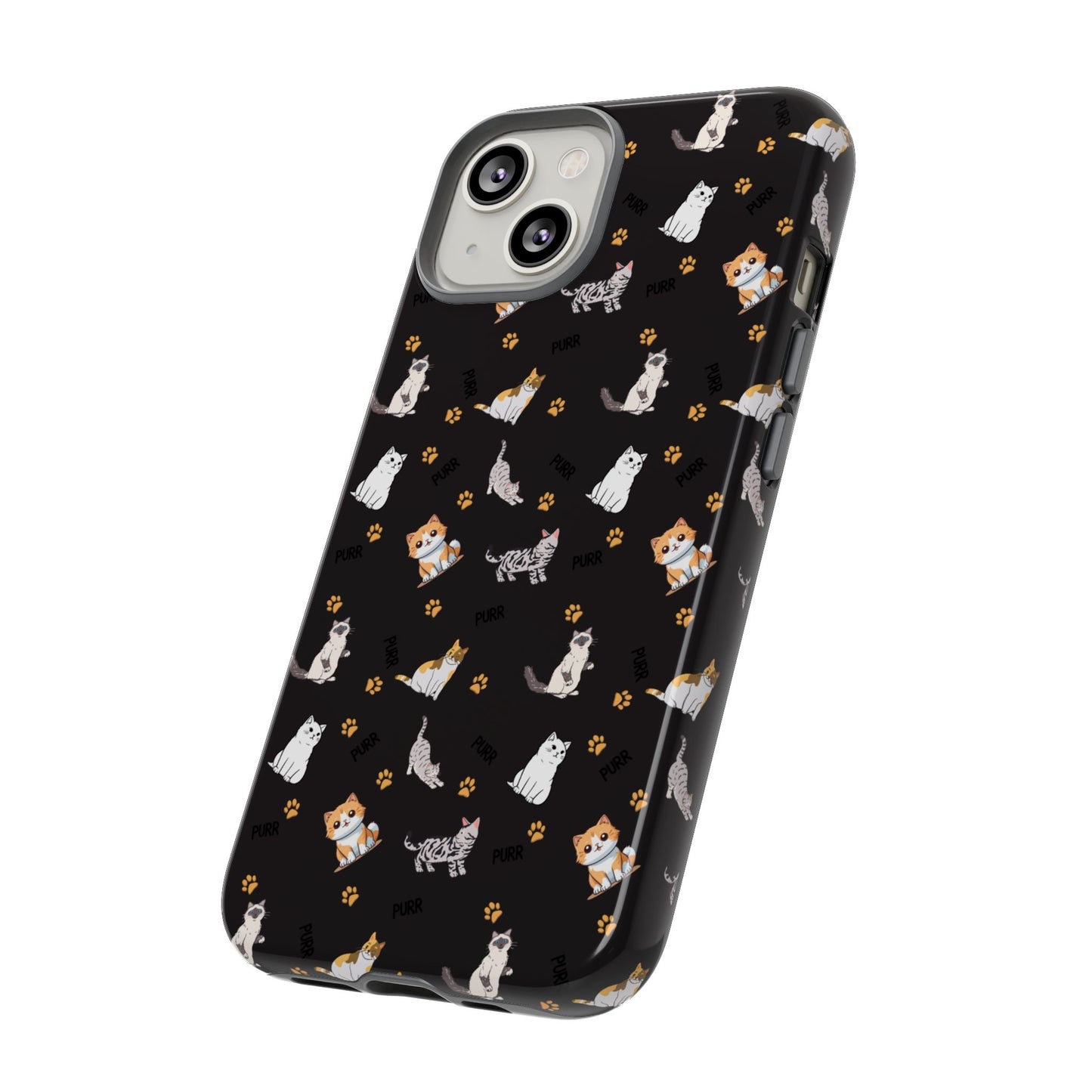 Durable Tough Phone Case, Stylish Glossy Finish, Trendy Cute Design, Everyday Protection for Smartphones