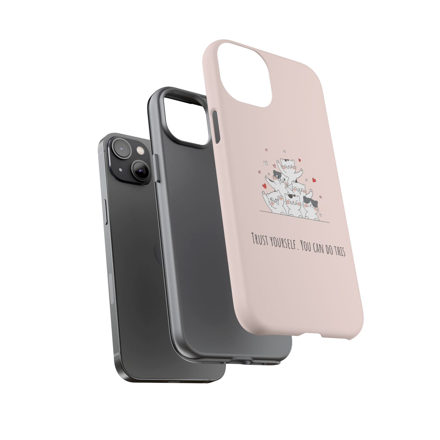 Tough Phone Case, Stylish Glossy Finish, Durable Design, Cute and Trendy Cover for Smartphones