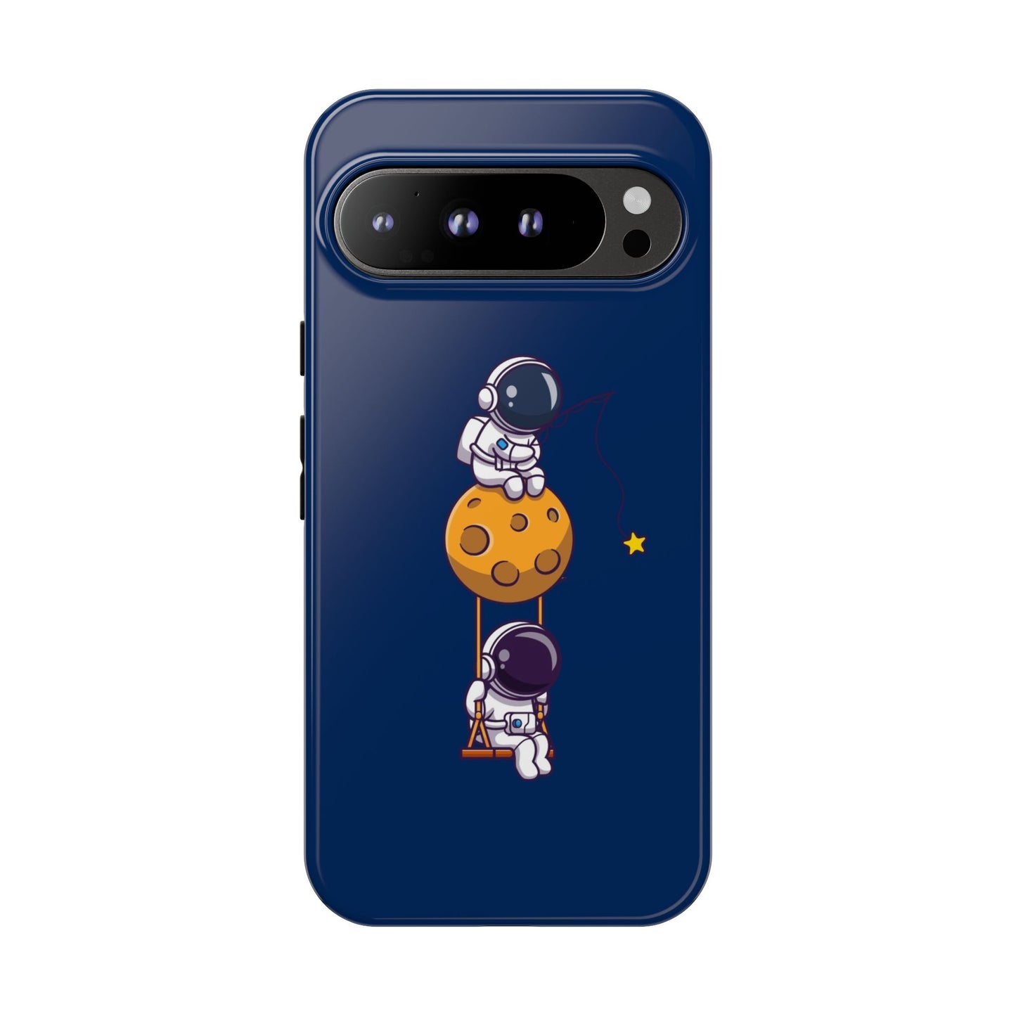 Astronaut Adventure Phone Case - Galaxy Design with Space Explorers