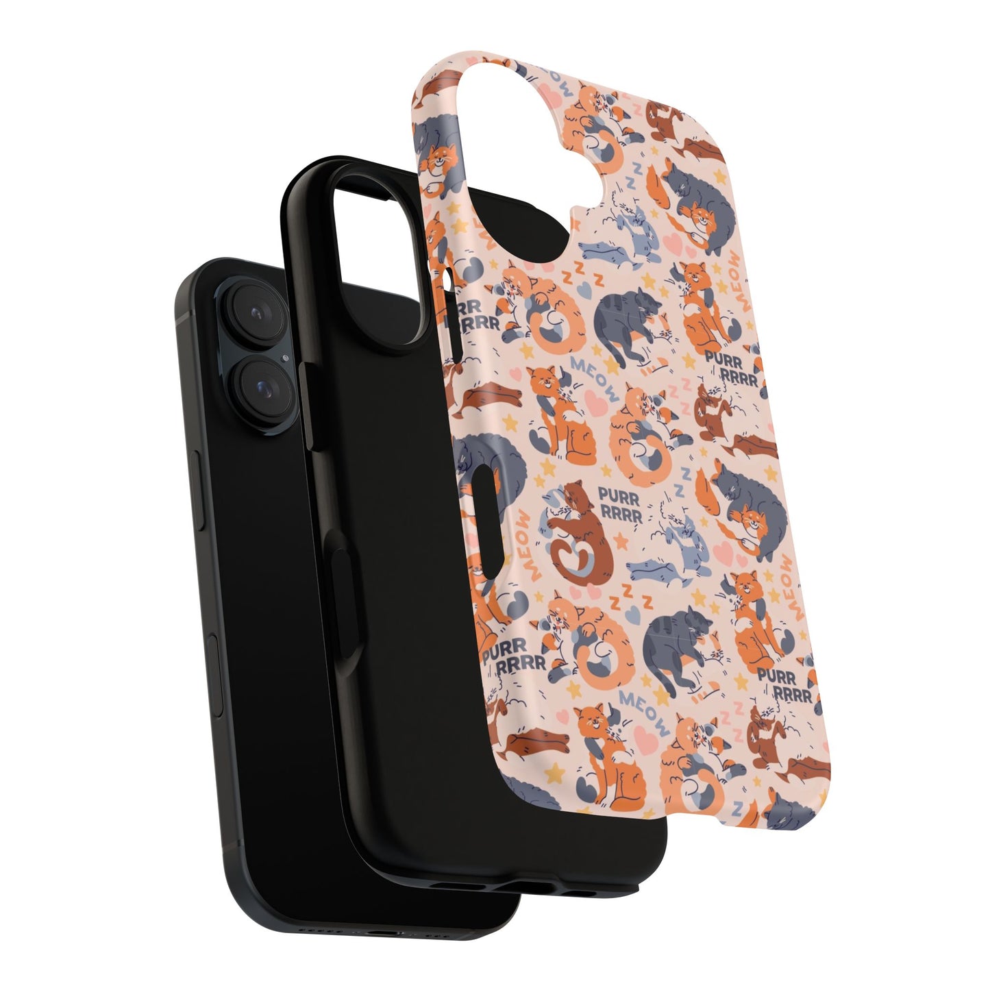 Durable Tough Phone Case, Trendy Cute Glossy Design, Stylish Smartphone Protection for Everyday Use