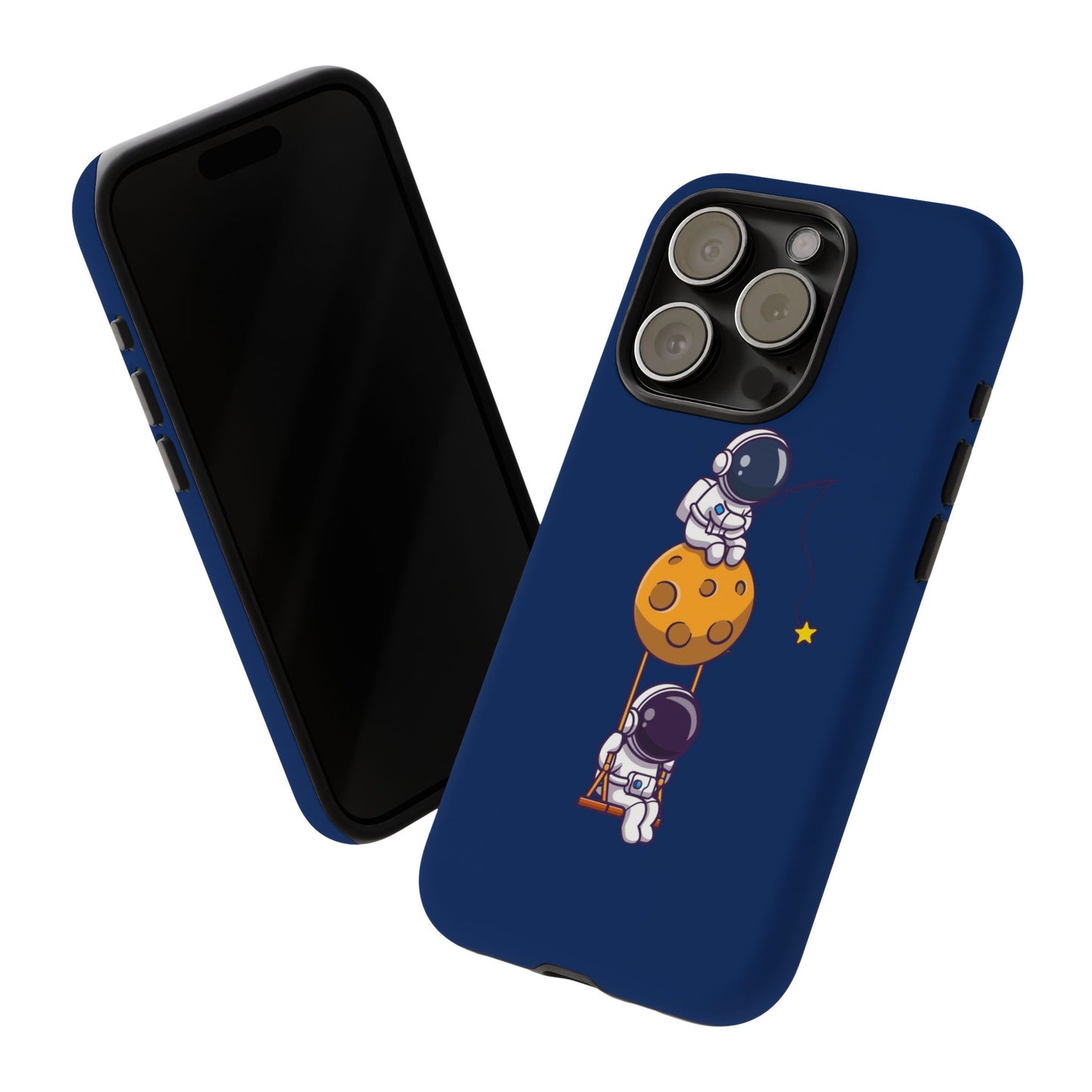 Astronaut Adventure Phone Case - Galaxy Design with Space Explorers