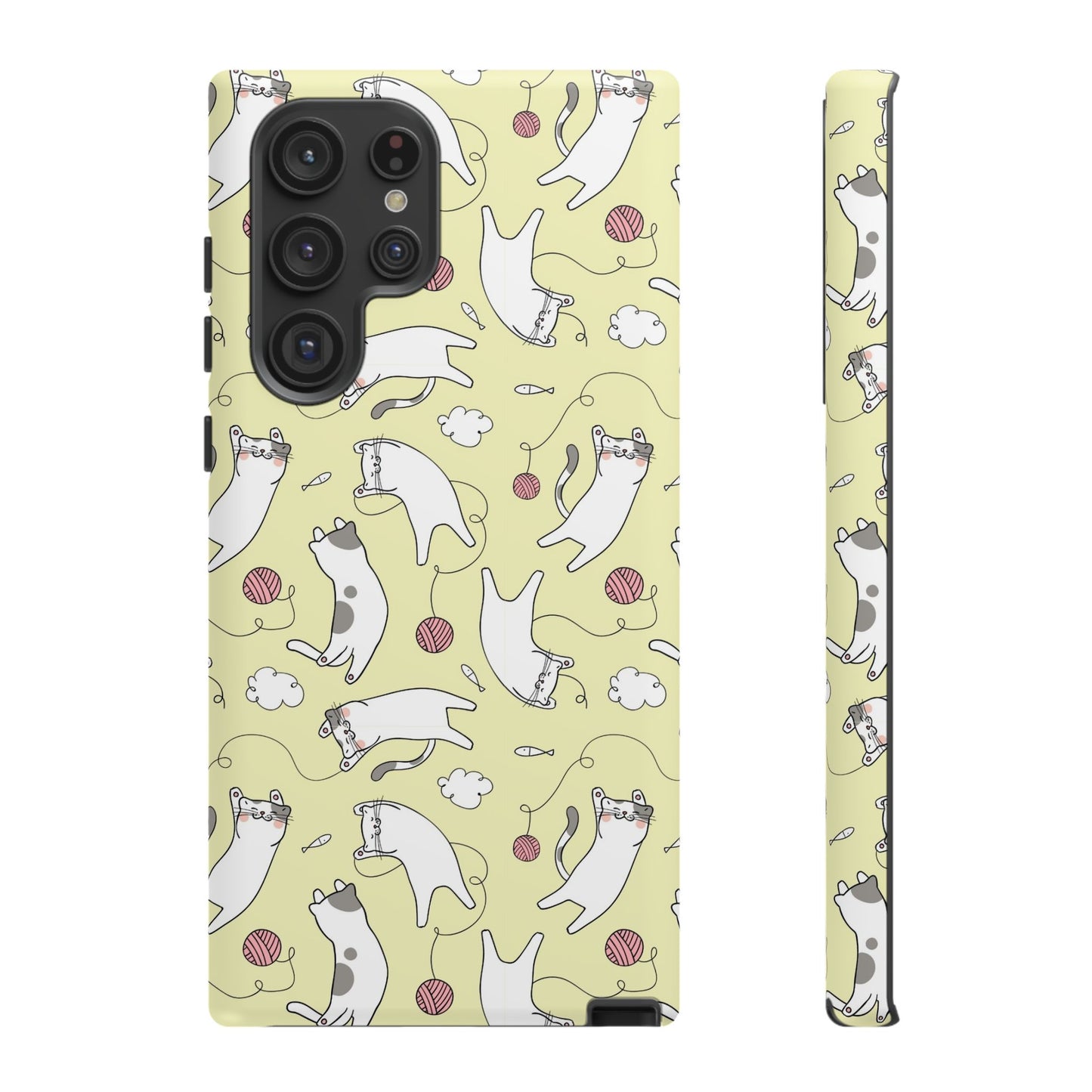 Durable Tough Phone Case, Cute Glossy Cover, Stylish and Trendy Smartphone Protection for Daily Use