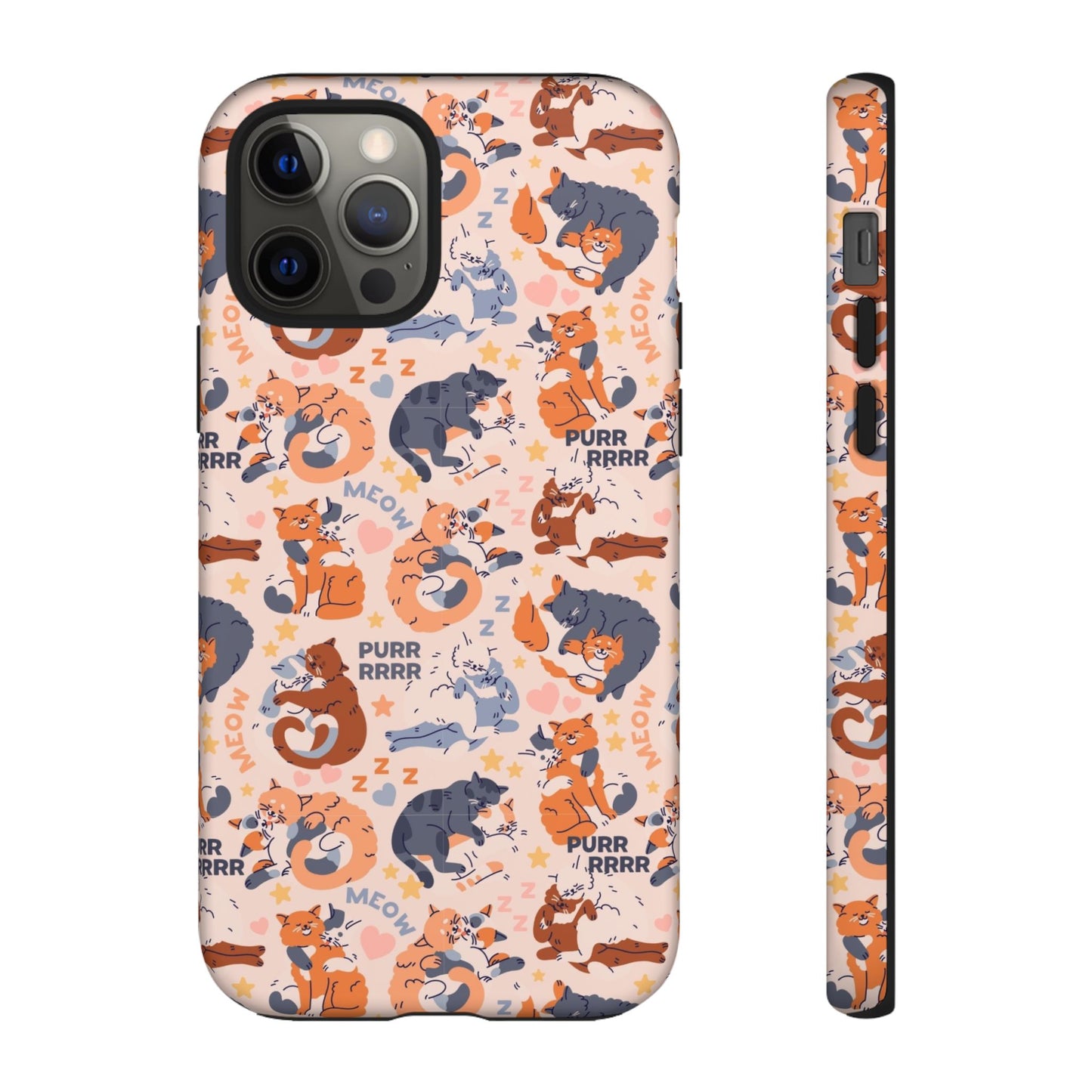 Durable Tough Phone Case, Trendy Cute Glossy Design, Stylish Smartphone Protection for Everyday Use