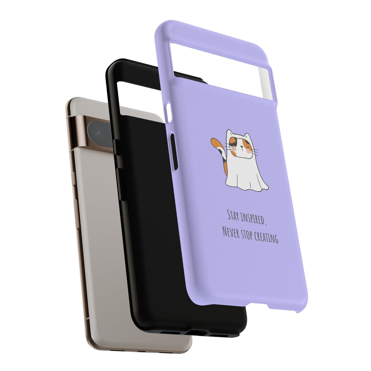Tough Phone Case, Stylish and Durable Glossy Finish, Trendy Cute Cover for Smartphones