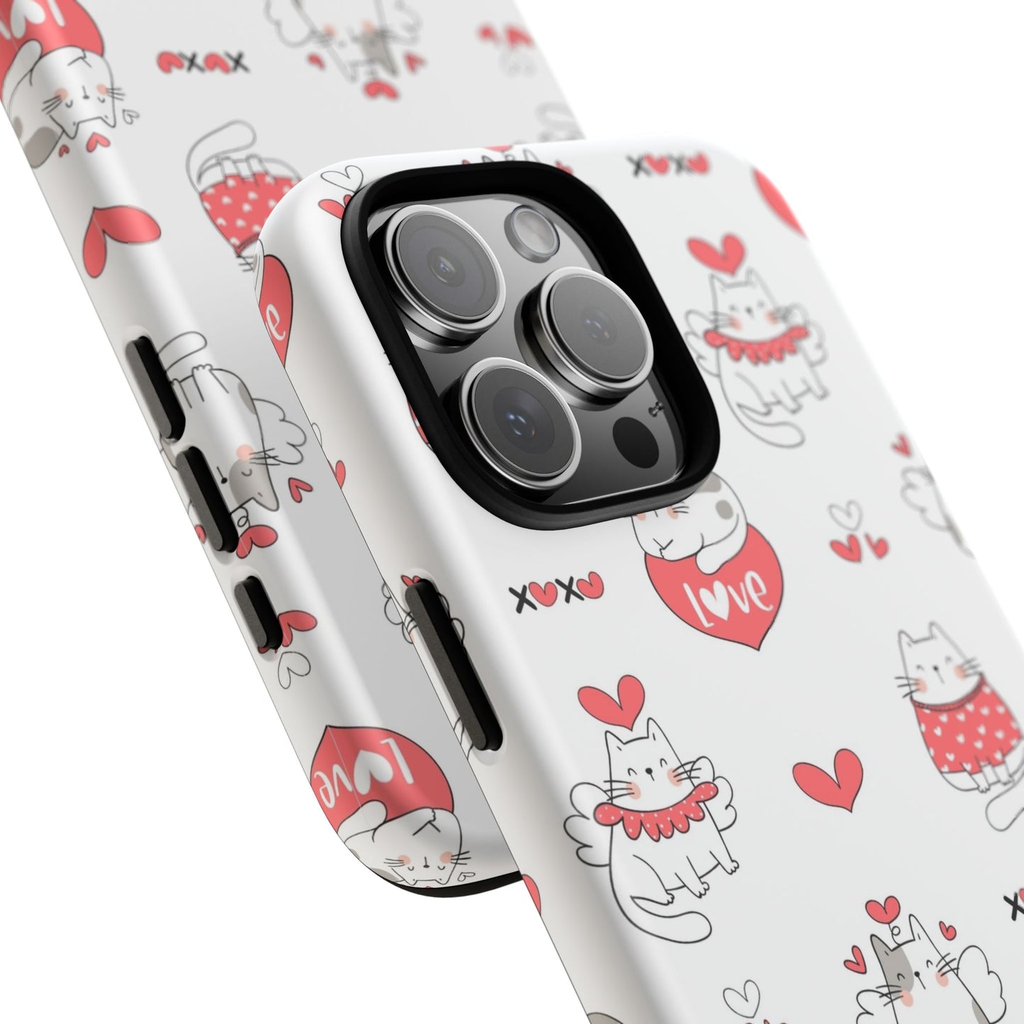 Durable Tough Phone Case, Trendy Glossy Cover, Stylish Cute Design, Perfect for Smartphone Protection