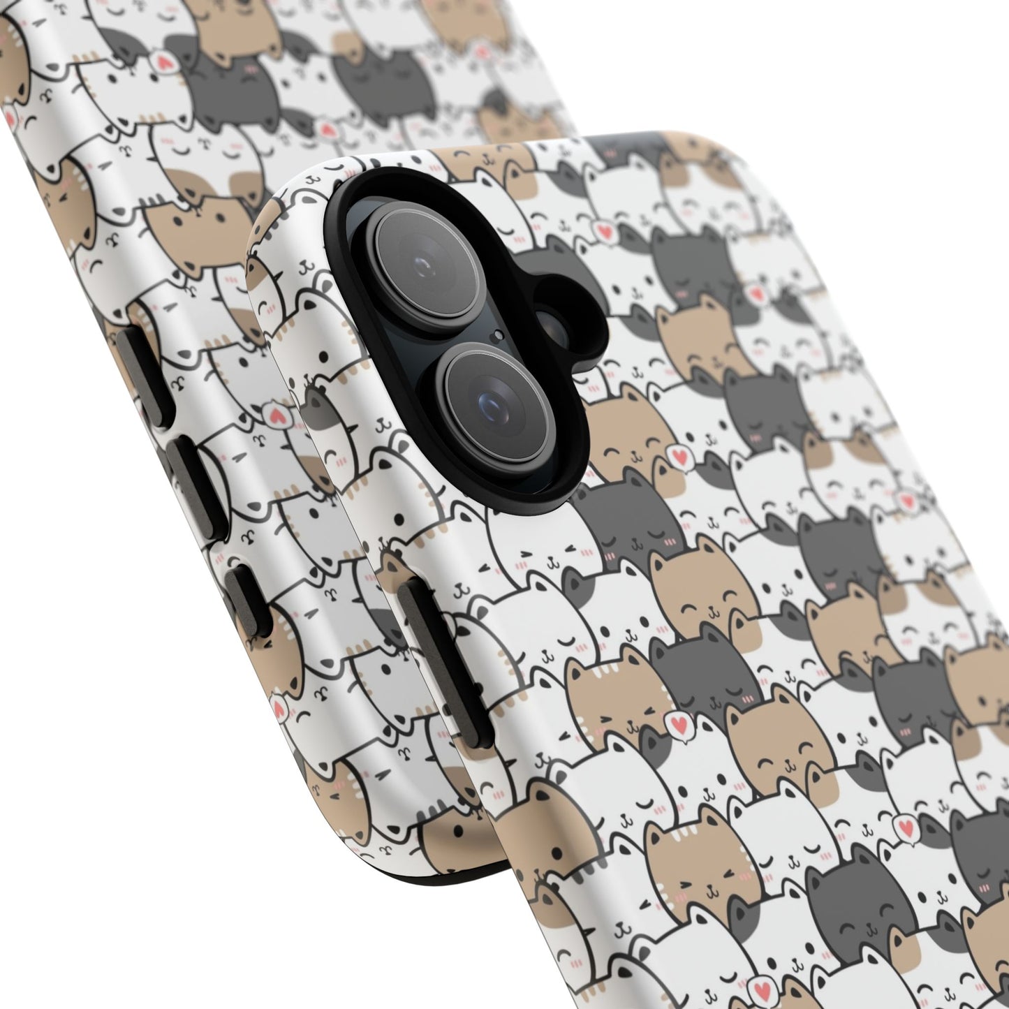 Tough Phone Case, Glossy Cute Finish, Durable and Stylish Design, Trendy Smartphone Protection