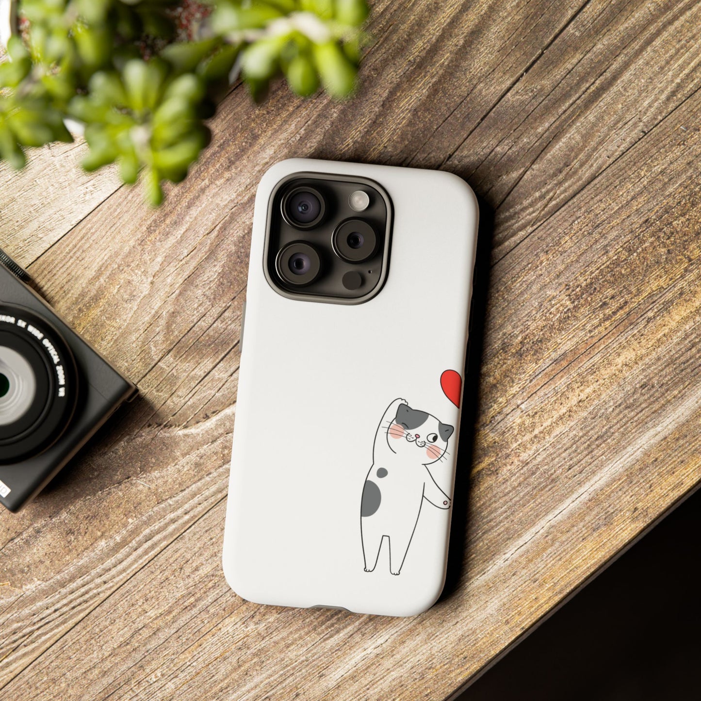 Tough Phone Case, Durable and Trendy Glossy Finish, Cute Stylish Design, Everyday Smartphone Protection