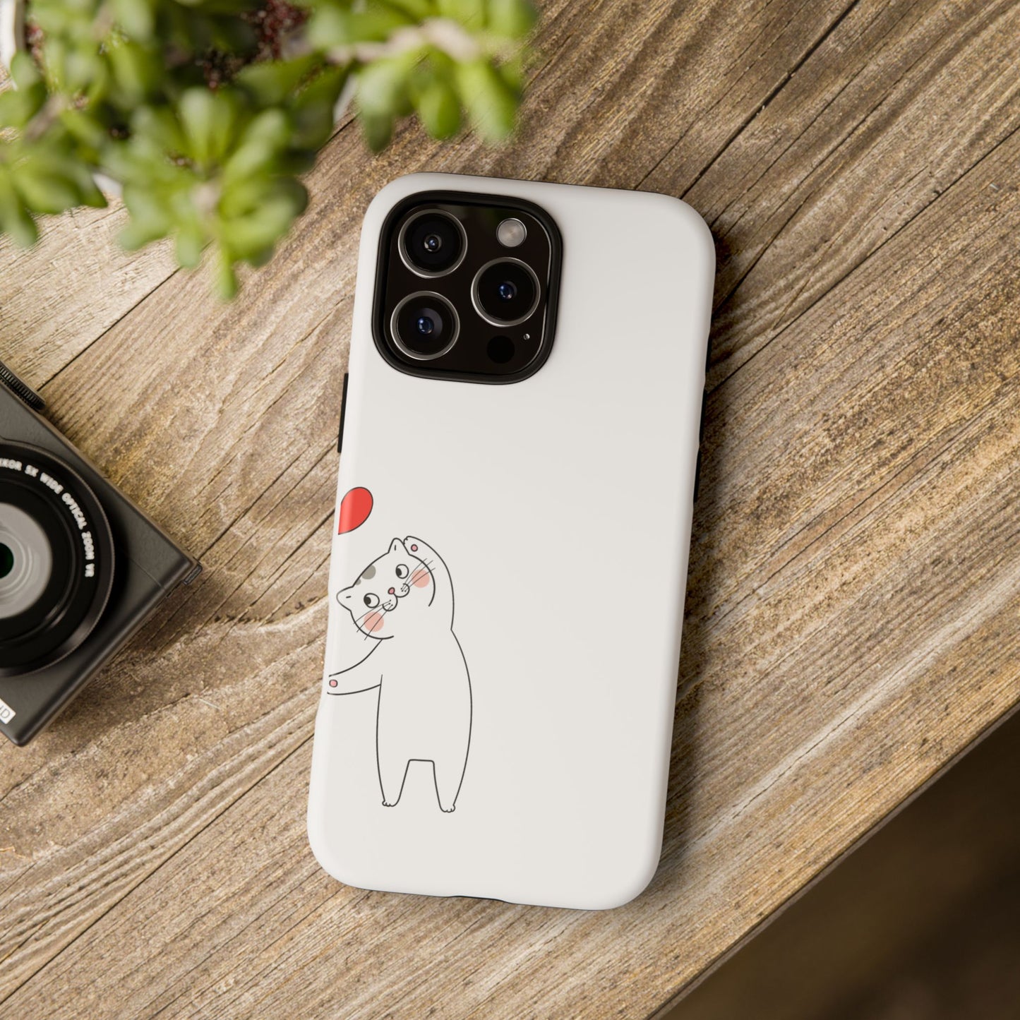 Tough Phone Case, Cute and Stylish Design, Durable Glossy Finish, Trendy Smartphone Protection for Daily Use
