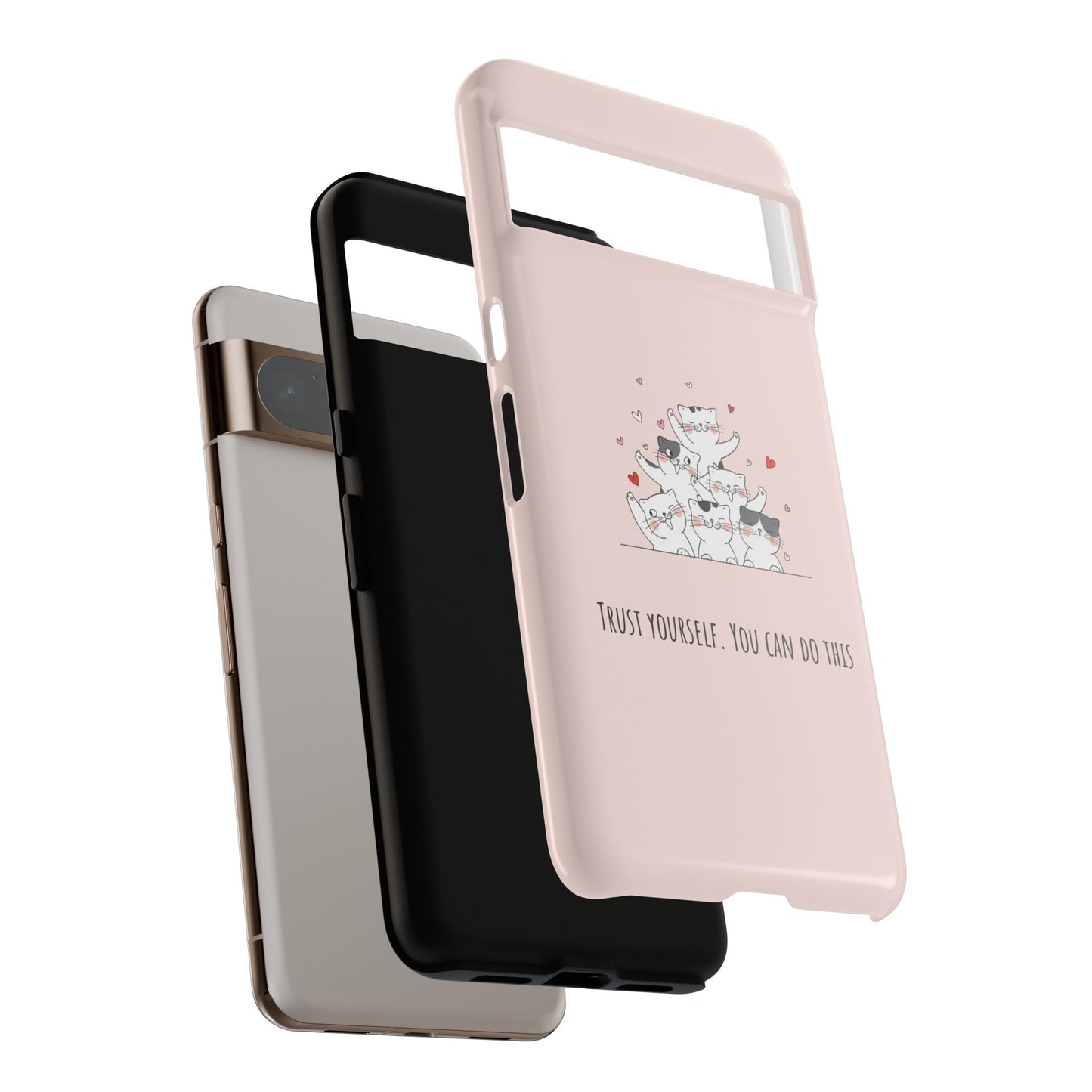Tough Phone Case, Stylish Glossy Finish, Durable Design, Cute and Trendy Cover for Smartphones