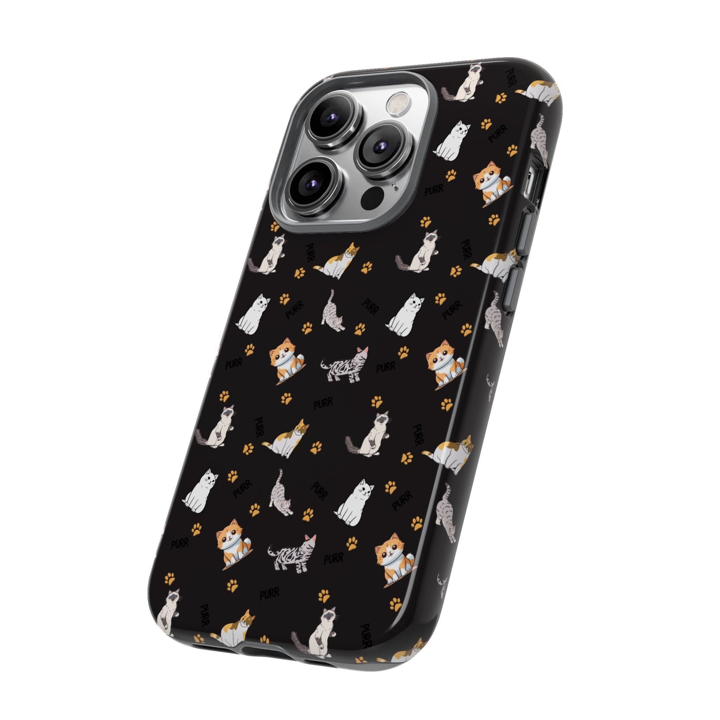 Durable Tough Phone Case, Stylish Glossy Finish, Trendy Cute Design, Everyday Protection for Smartphones