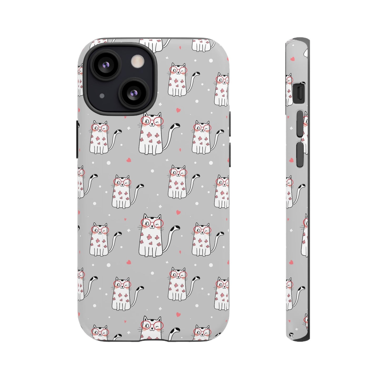 Durable Tough Phone Case, Stylish Glossy Cover, Trendy Cute Design, Perfect for Smartphone Use
