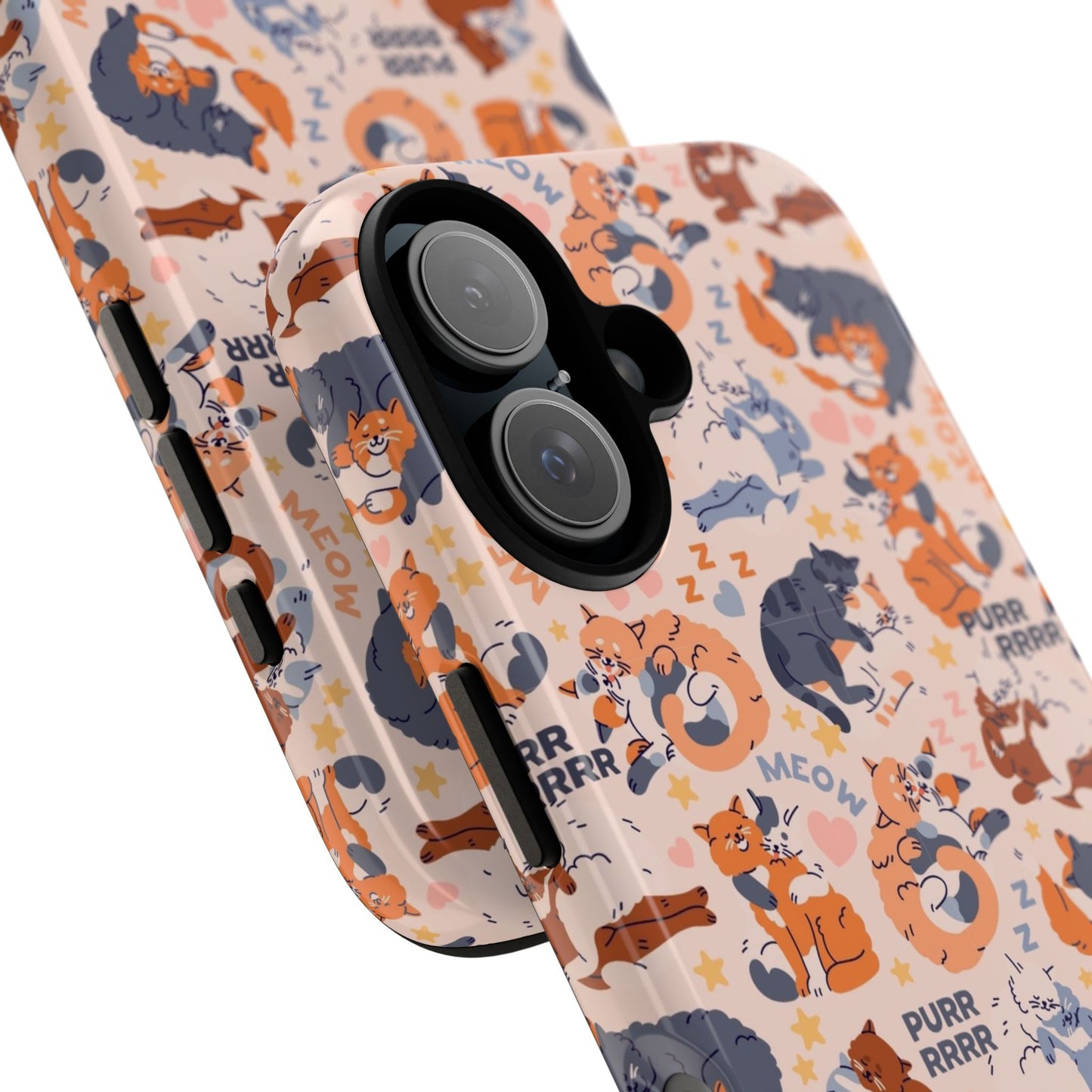 Durable Tough Phone Case, Trendy Cute Glossy Design, Stylish Smartphone Protection for Everyday Use