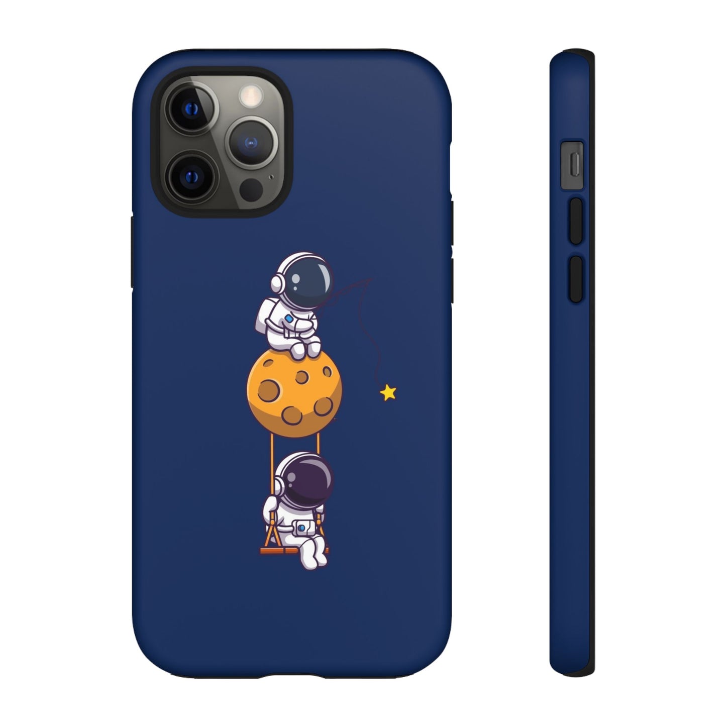 Astronaut Adventure Phone Case - Galaxy Design with Space Explorers