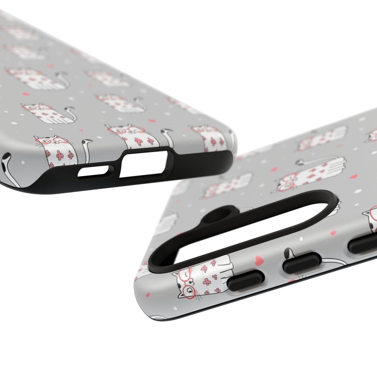 Durable Tough Phone Case, Stylish Glossy Cover, Trendy Cute Design, Perfect for Smartphone Use