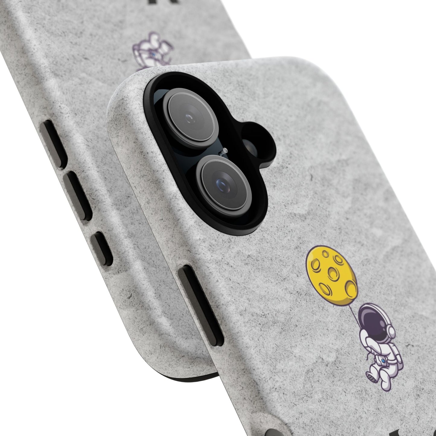 Astronaut Moon Phone Case - "Dust in My Veins" Durable Tough Case