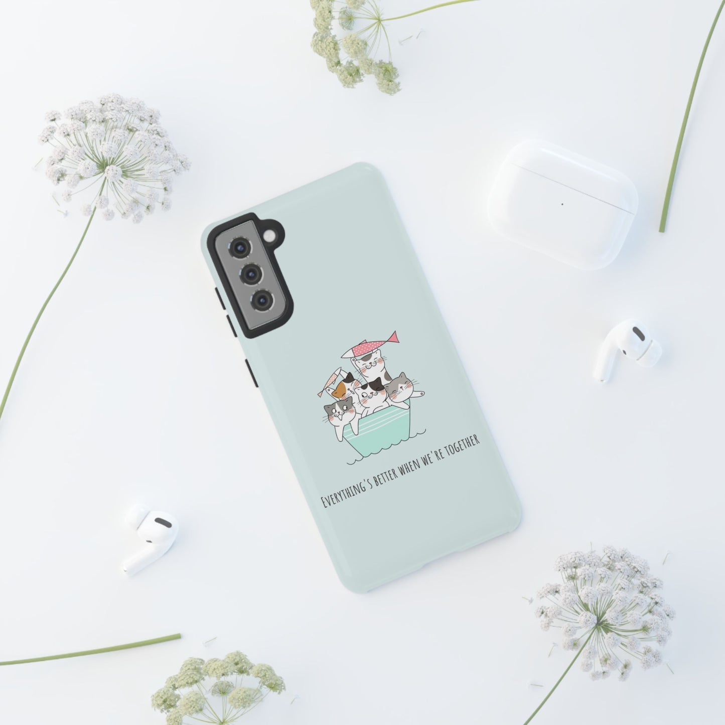 Durable Tough Phone Case, Trendy Glossy Finish, Stylish and Cute Smartphone Cover for Protection