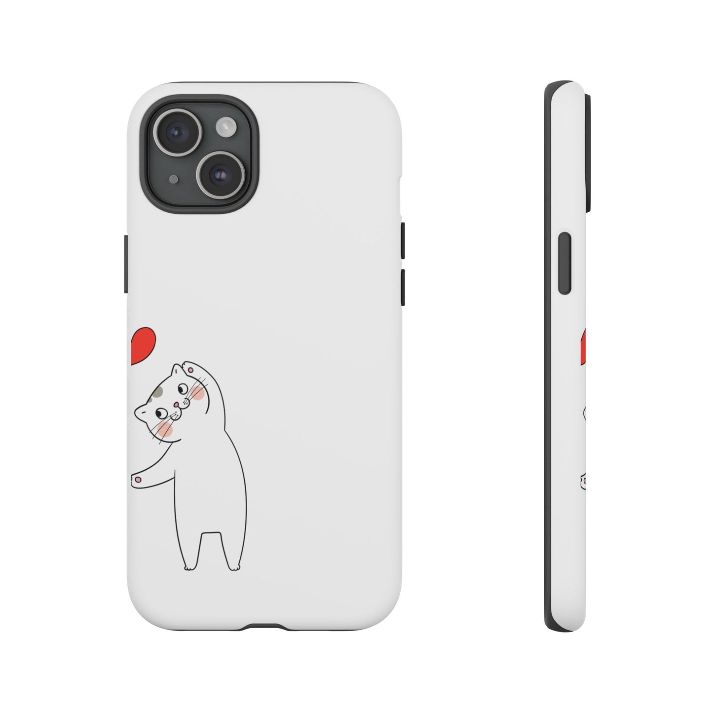 Tough Phone Case, Cute and Stylish Design, Durable Glossy Finish, Trendy Smartphone Protection for Daily Use