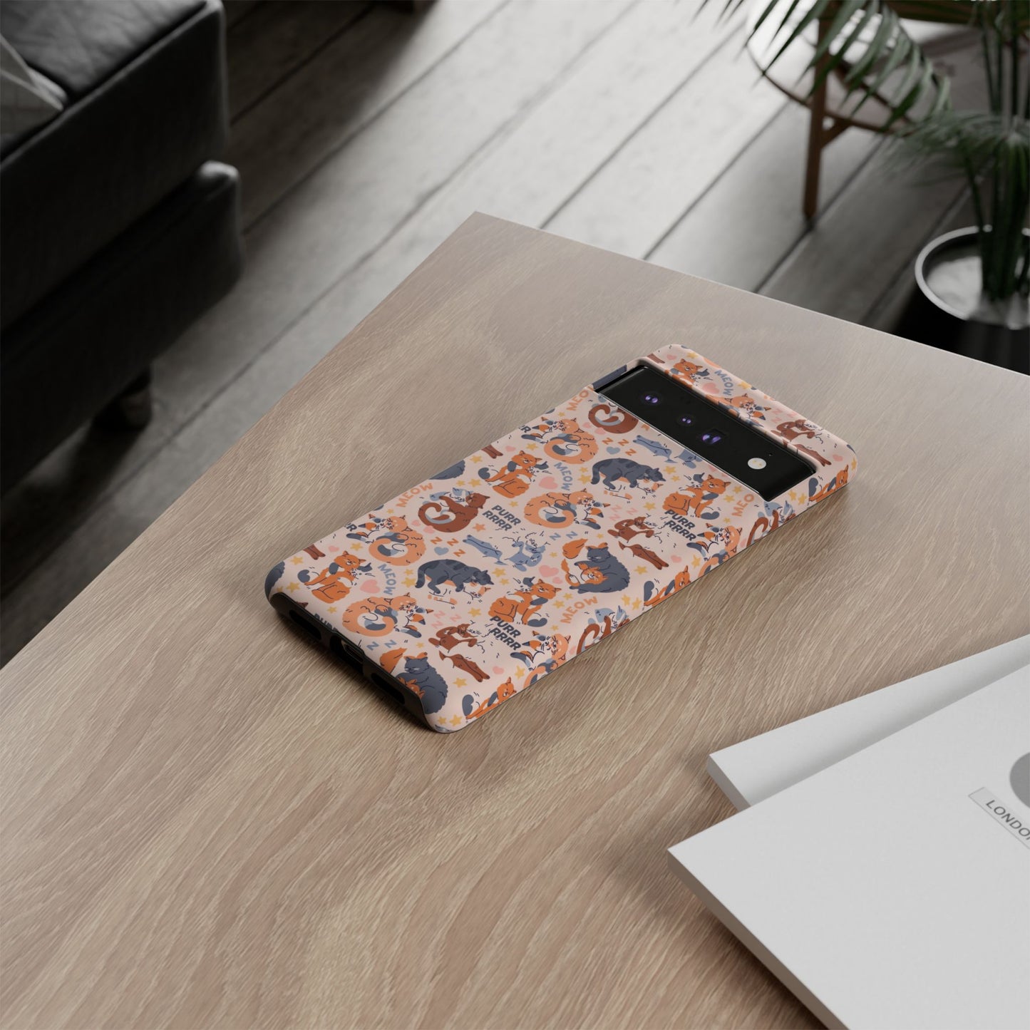 Durable Tough Phone Case, Trendy Cute Glossy Design, Stylish Smartphone Protection for Everyday Use