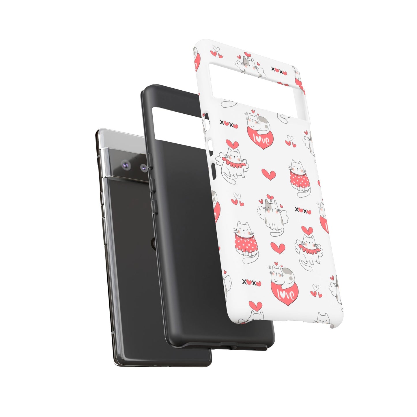 Durable Tough Phone Case, Trendy Glossy Cover, Stylish Cute Design, Perfect for Smartphone Protection