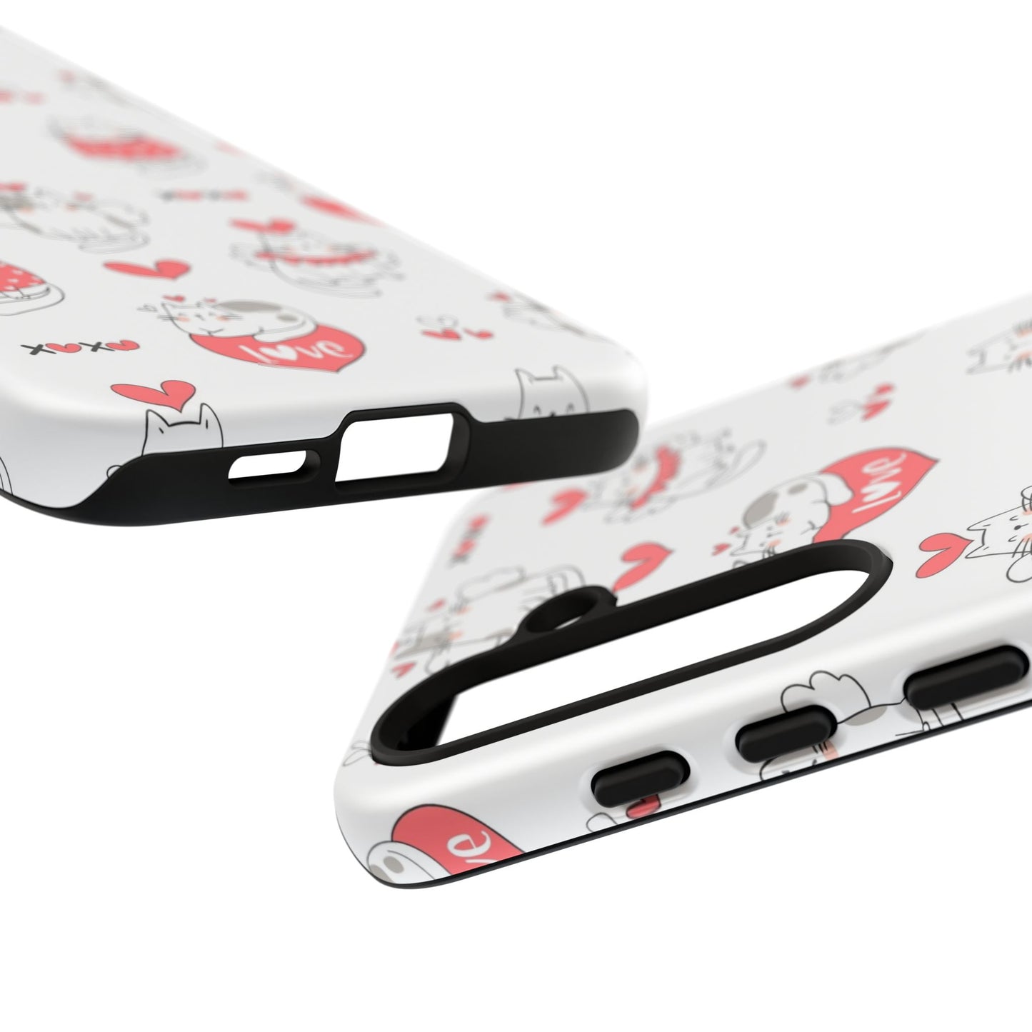Durable Tough Phone Case, Trendy Glossy Cover, Stylish Cute Design, Perfect for Smartphone Protection