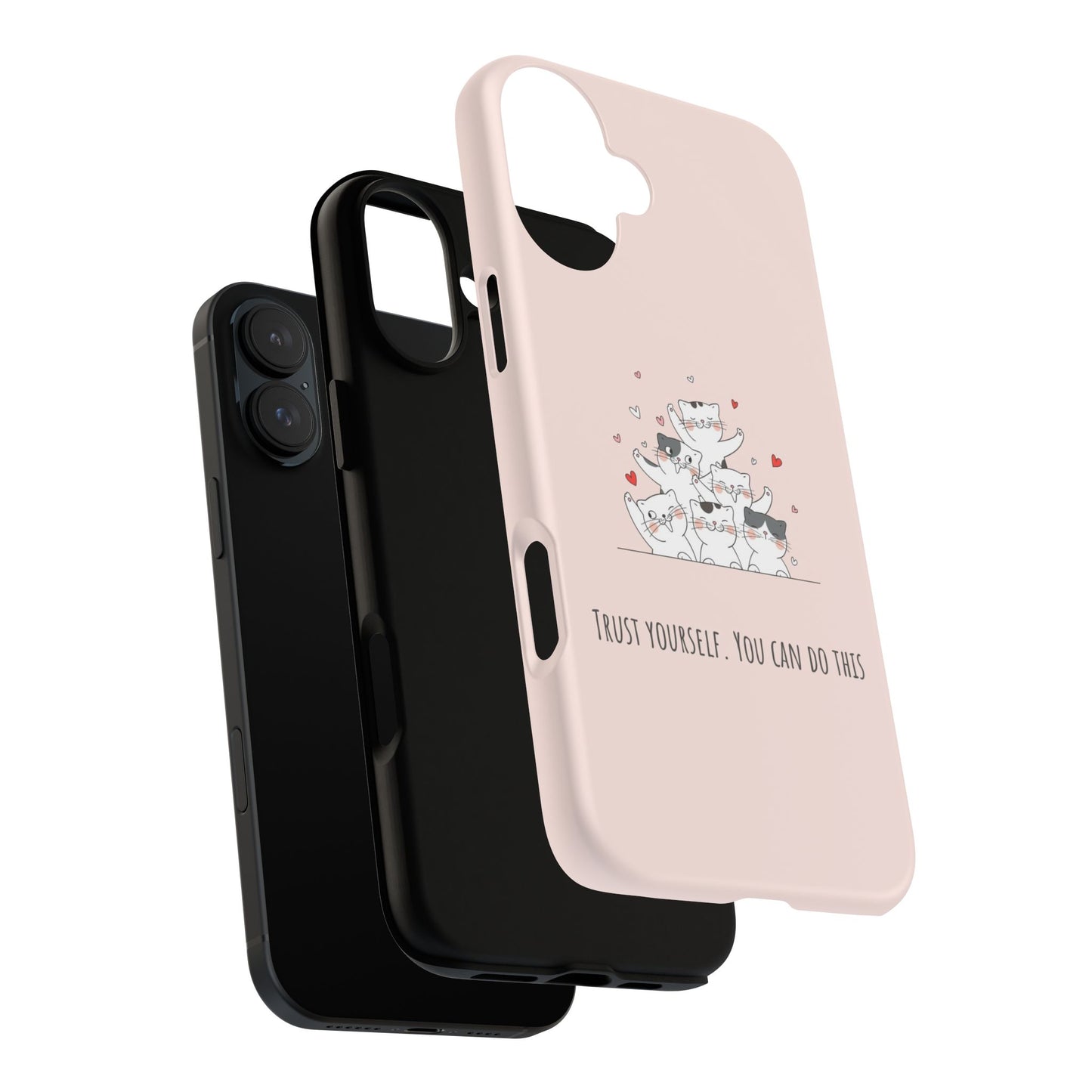 Tough Phone Case, Stylish Glossy Finish, Durable Design, Cute and Trendy Cover for Smartphones