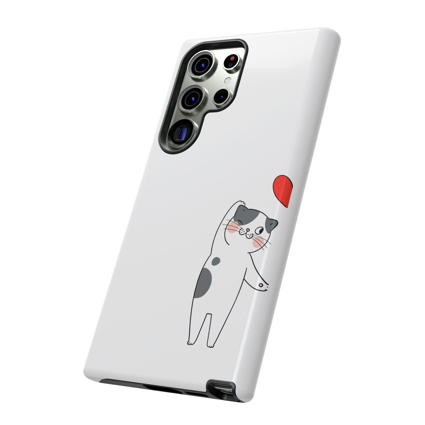 Tough Phone Case, Durable and Trendy Glossy Finish, Cute Stylish Design, Everyday Smartphone Protection