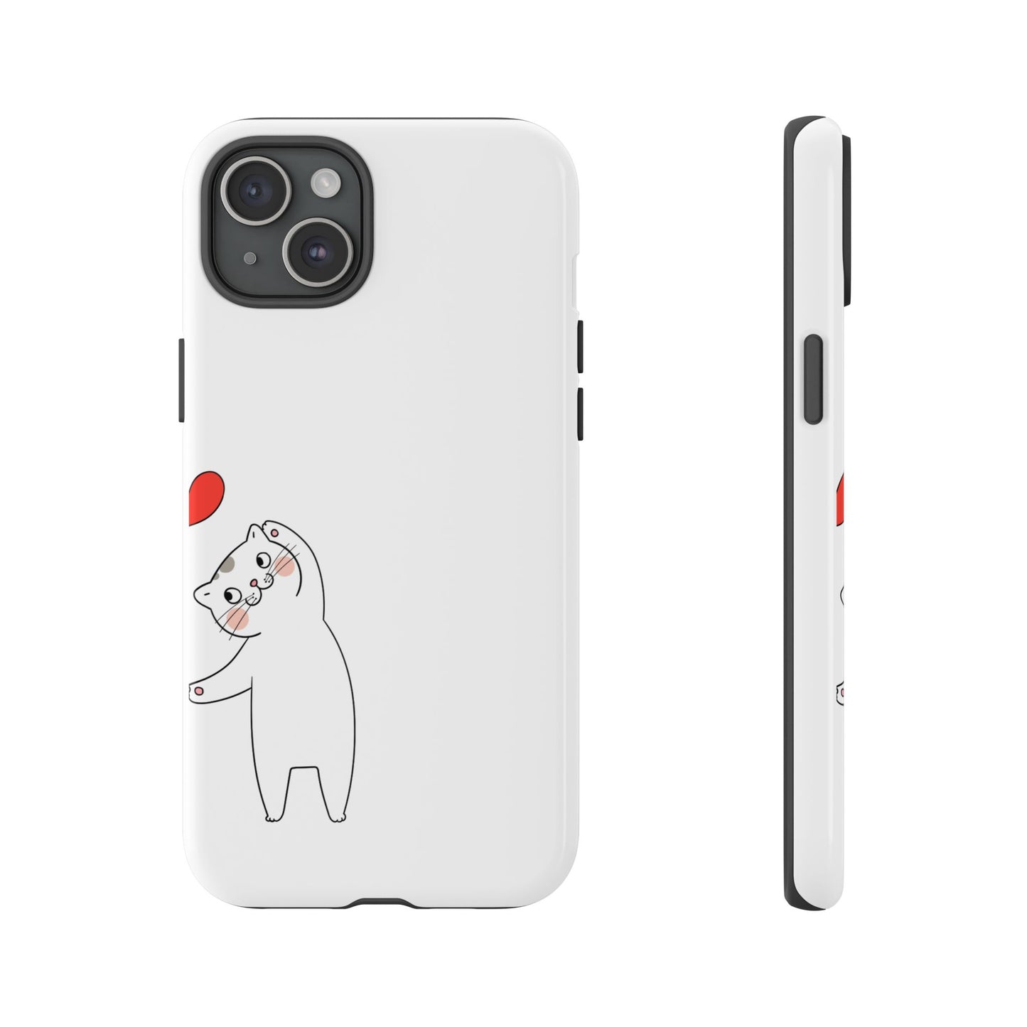 Tough Phone Case, Cute and Stylish Design, Durable Glossy Finish, Trendy Smartphone Protection for Daily Use