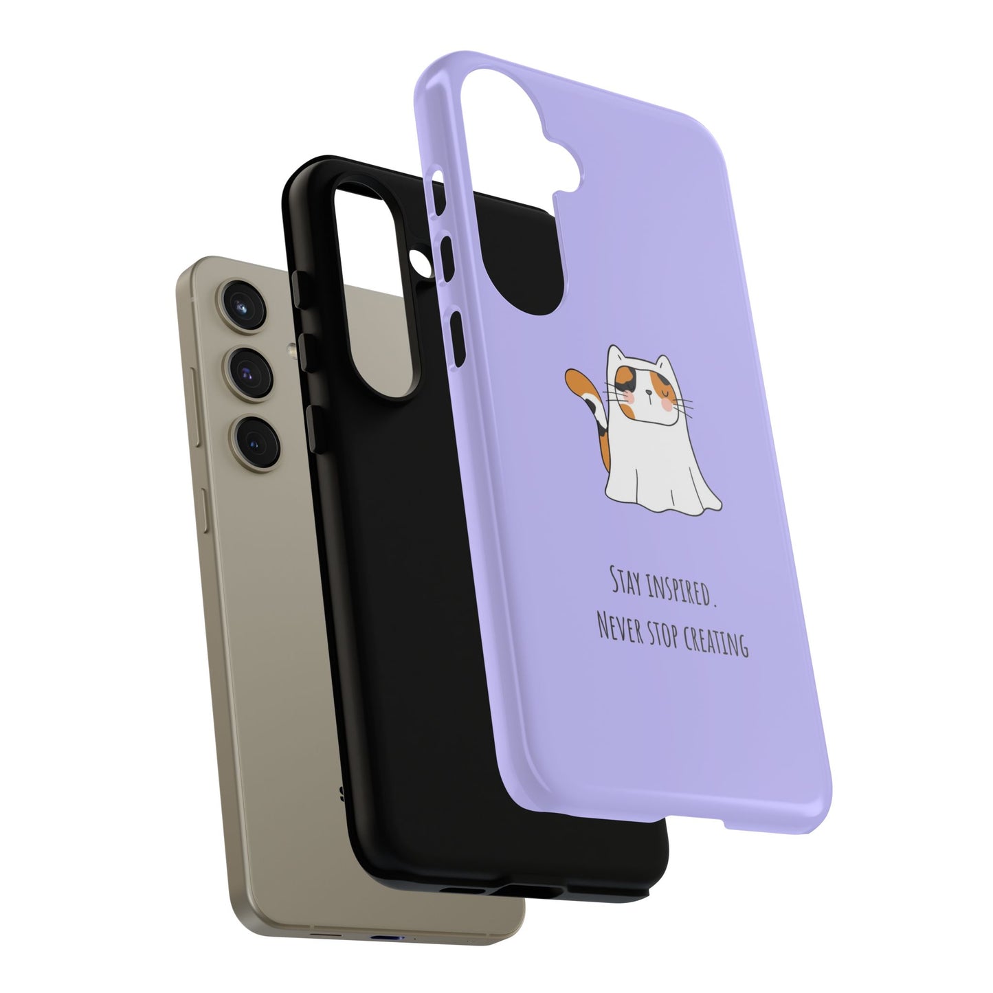Tough Phone Case, Stylish and Durable Glossy Finish, Trendy Cute Cover for Smartphones