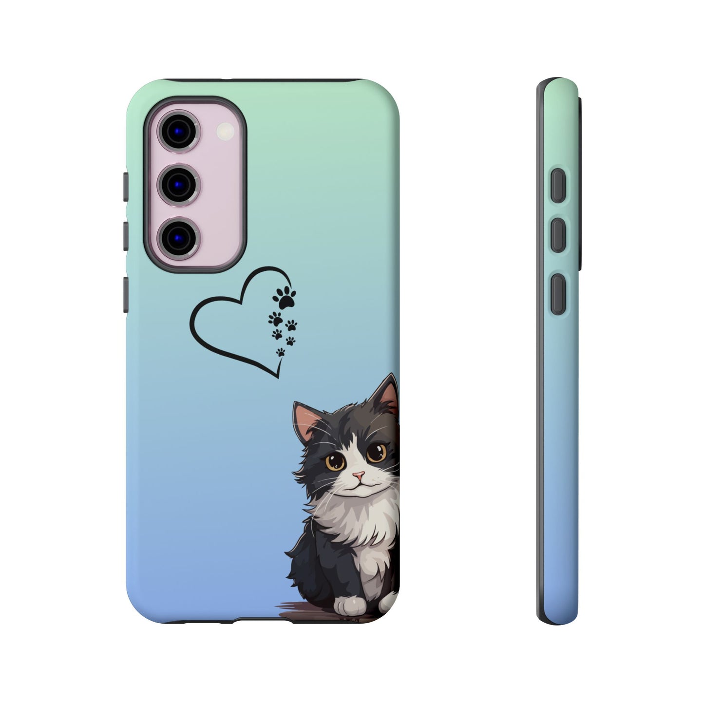 Tough Phone Case, Cute and Stylish Glossy Finish, Trendy Durable Design, Smartphone Protection
