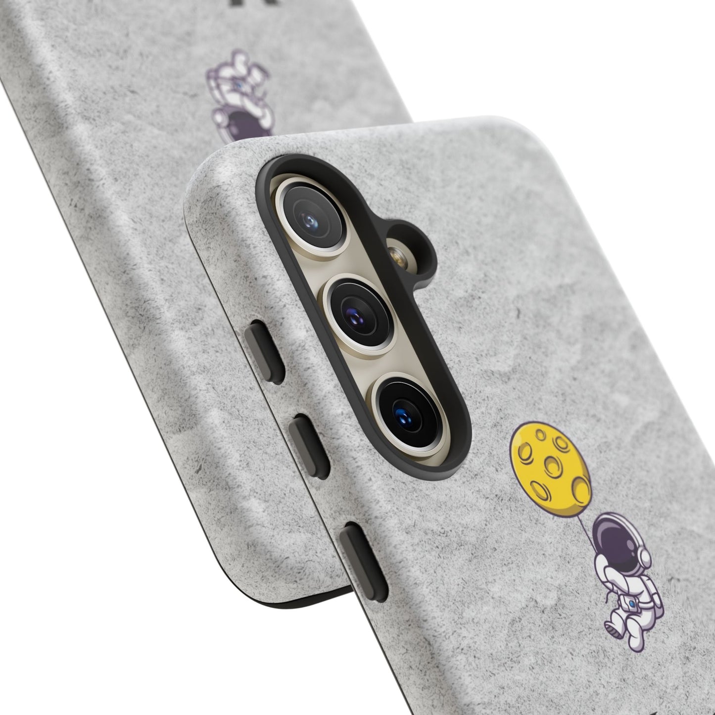 Astronaut Moon Phone Case - "Dust in My Veins" Durable Tough Case