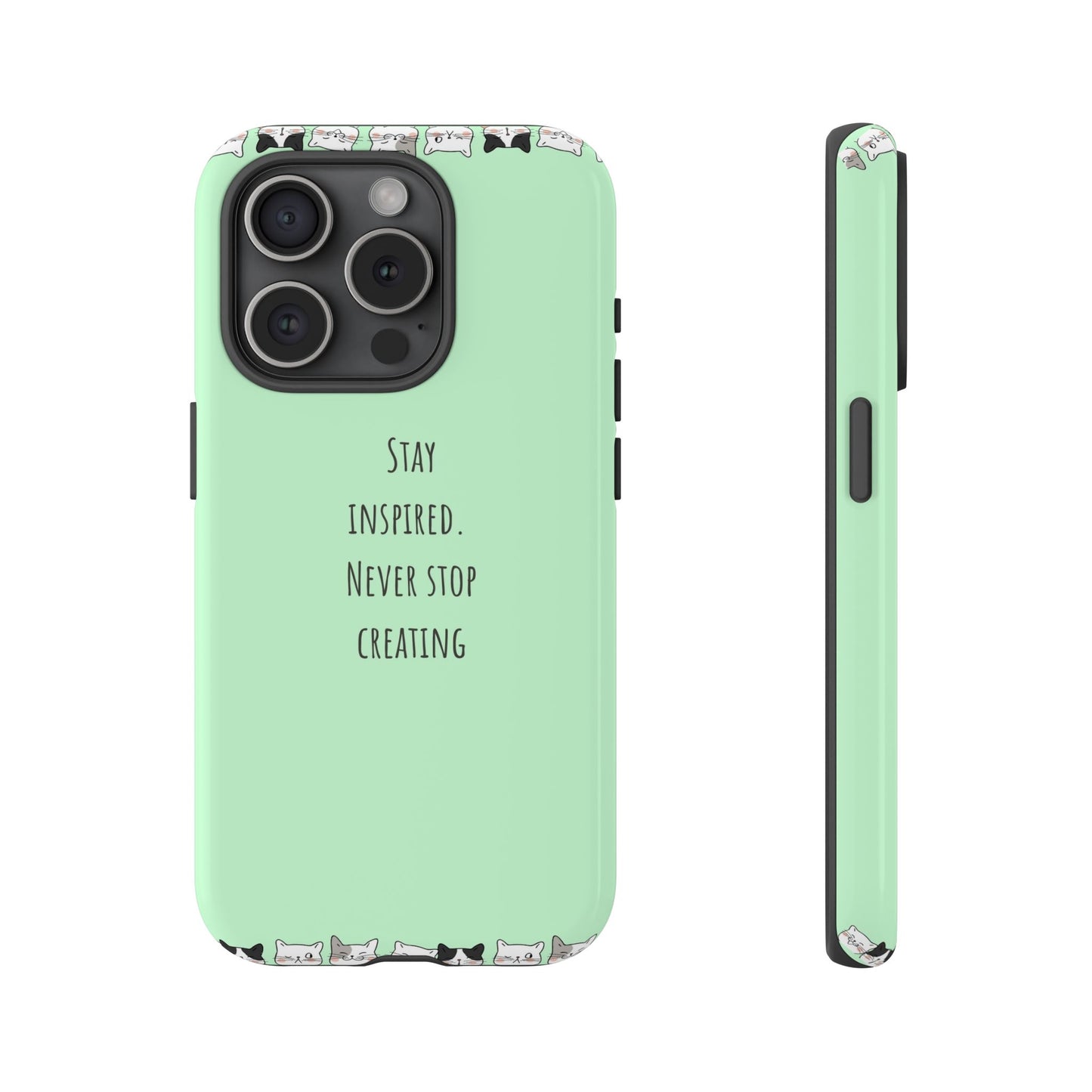 Tough Phone Case, Trendy Durable Glossy Finish, Stylish and Cute Smartphone Cover for Daily Use