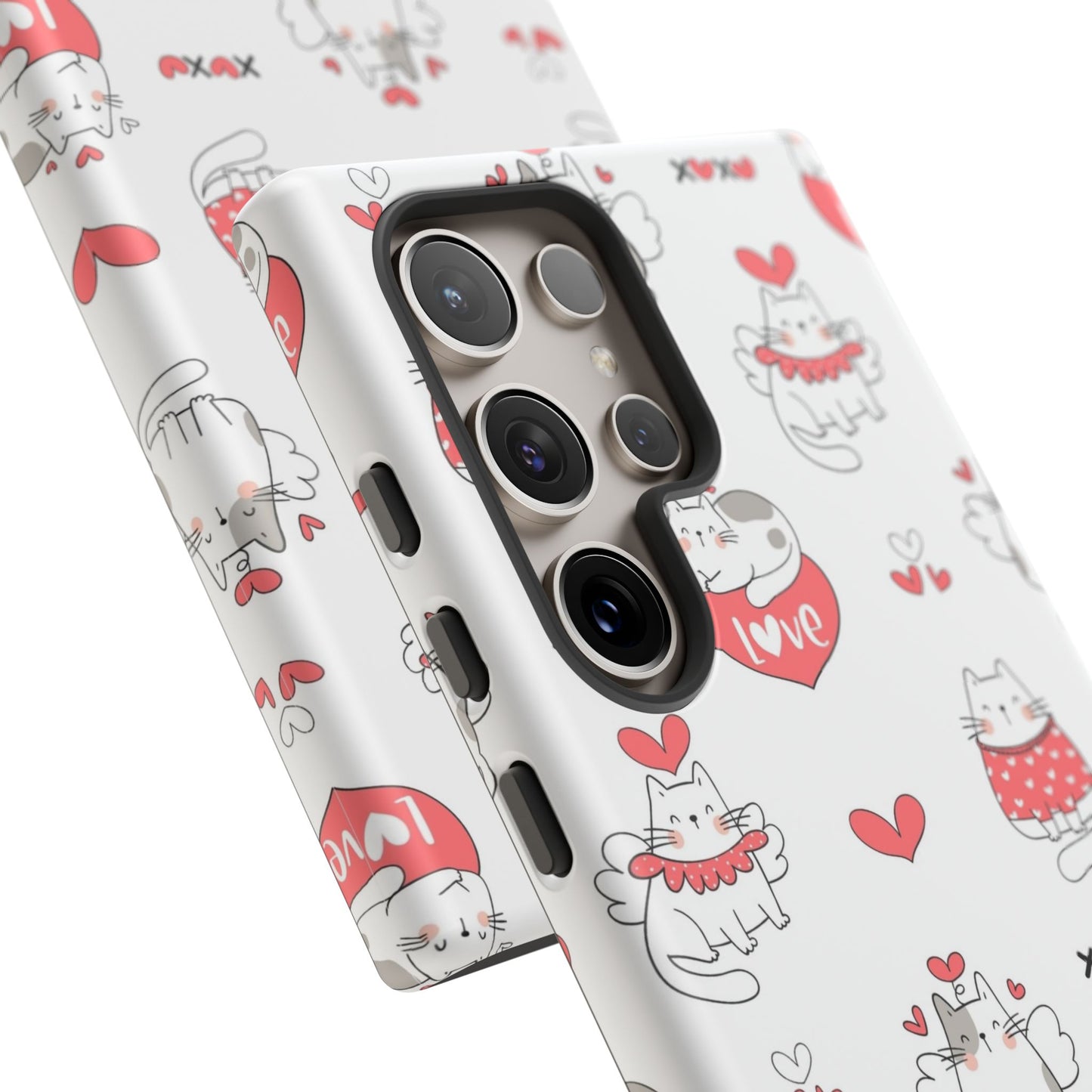 Durable Tough Phone Case, Trendy Glossy Cover, Stylish Cute Design, Perfect for Smartphone Protection